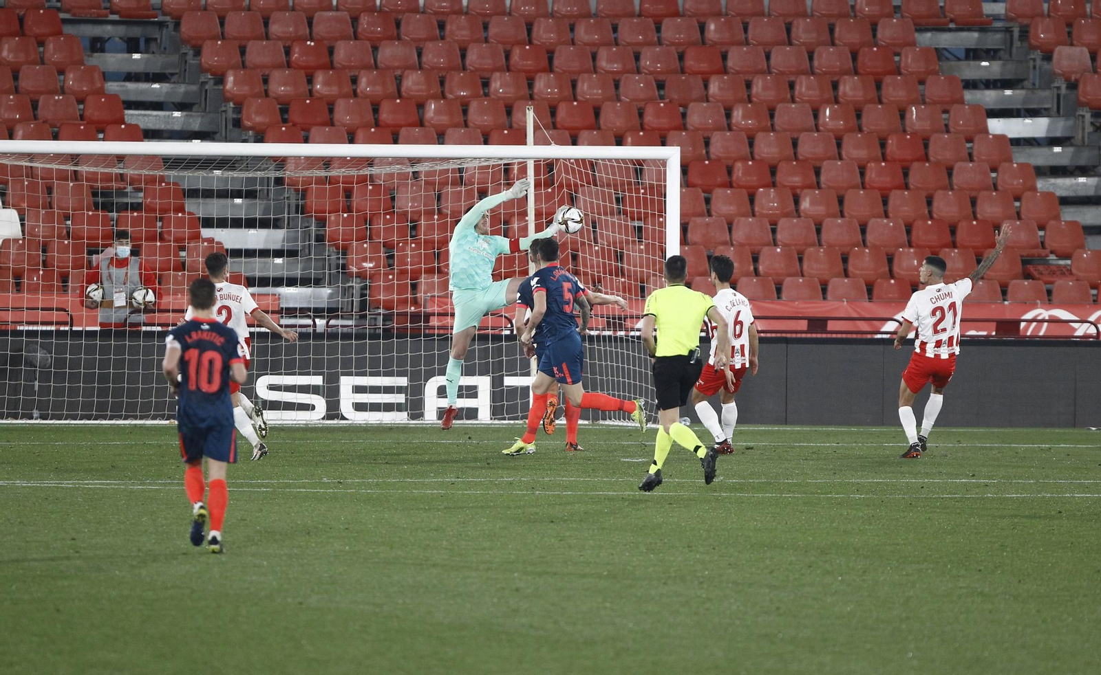 Fotogalería U.D. Almeria-Sevilla F.C. Copa del Rey Fútbol.