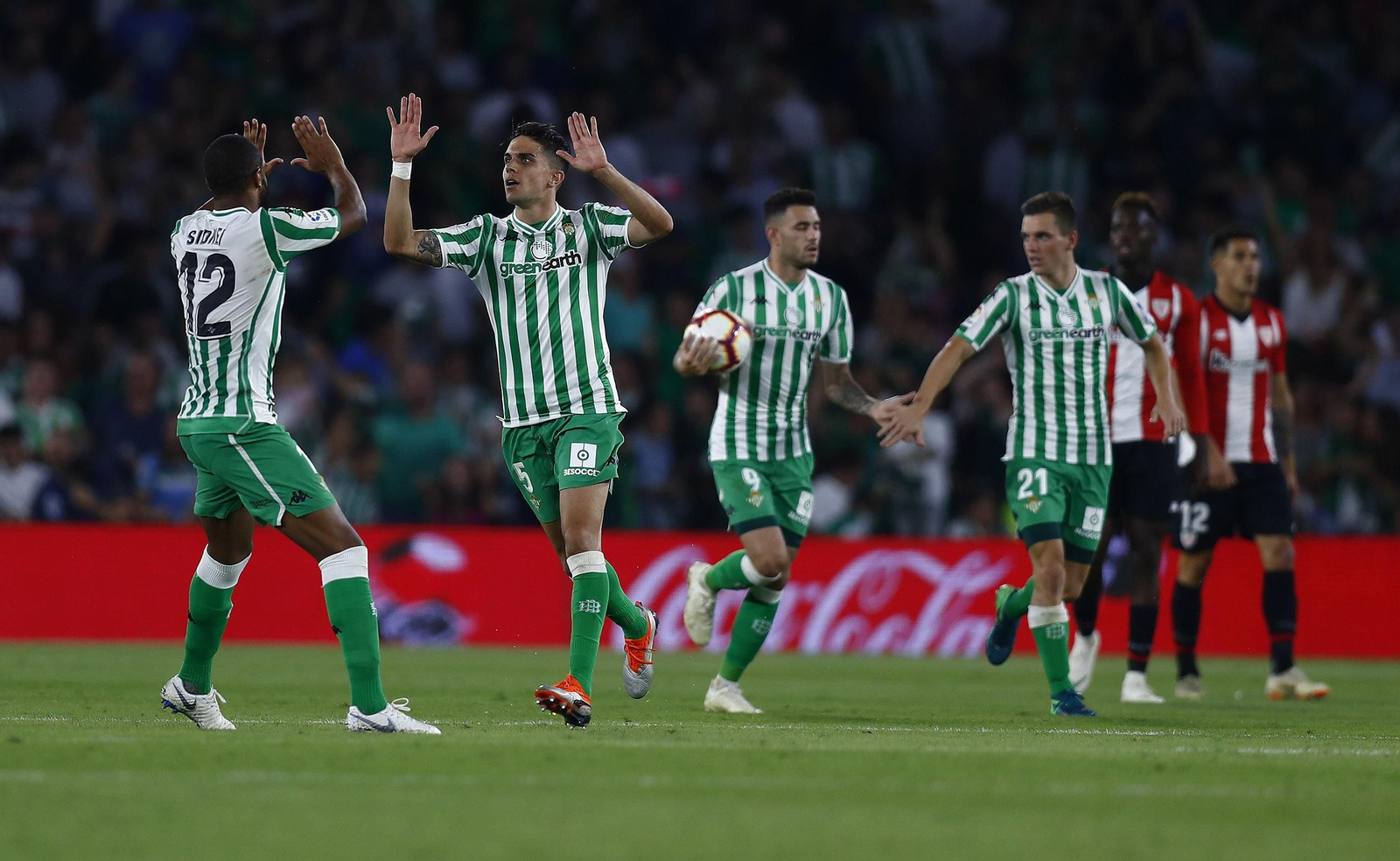 El Betis-Athletic de Bilbao, en imágenes