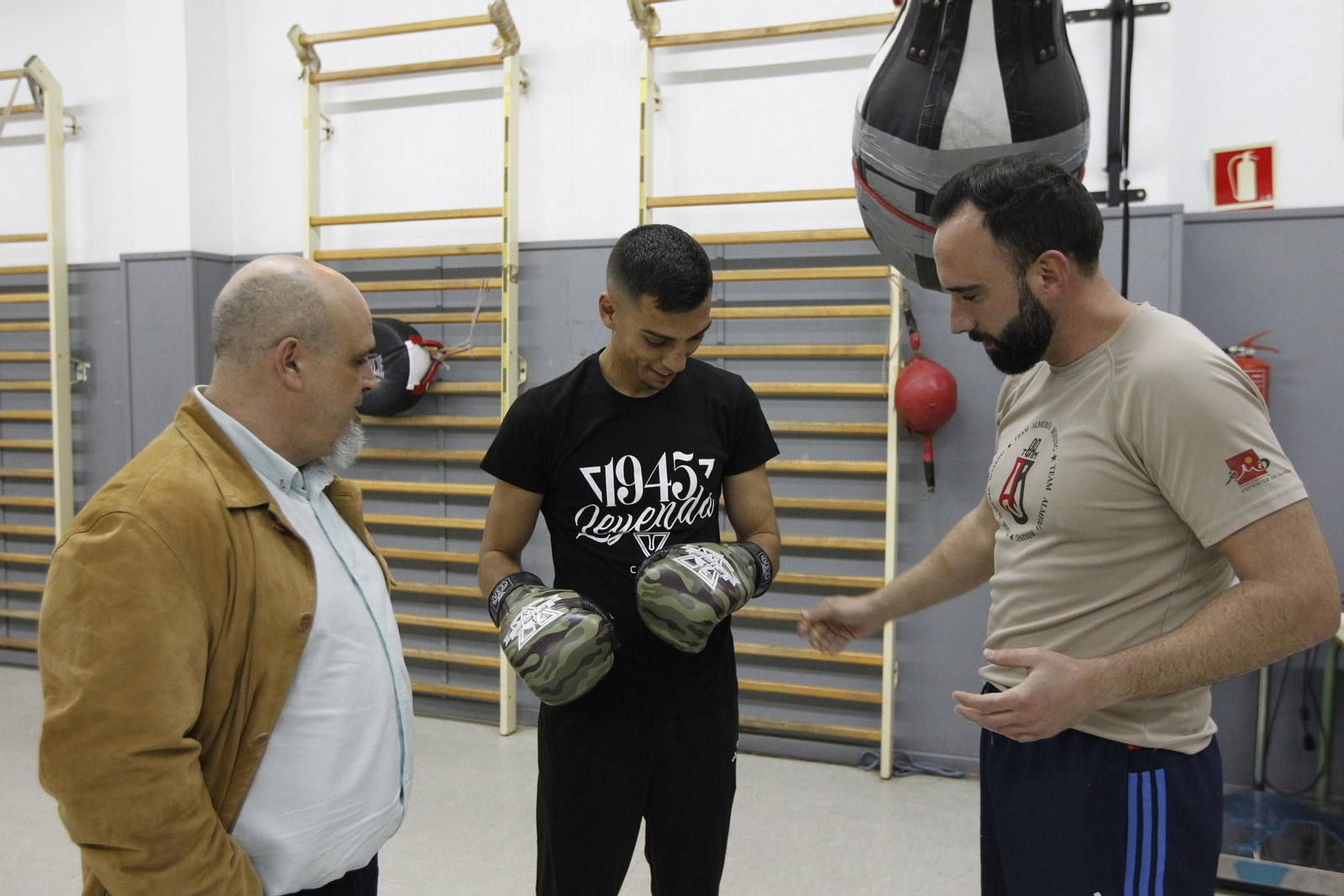 Fotogalería de un entrenamiento de Salvador Barón, el 'Rey Gitano'