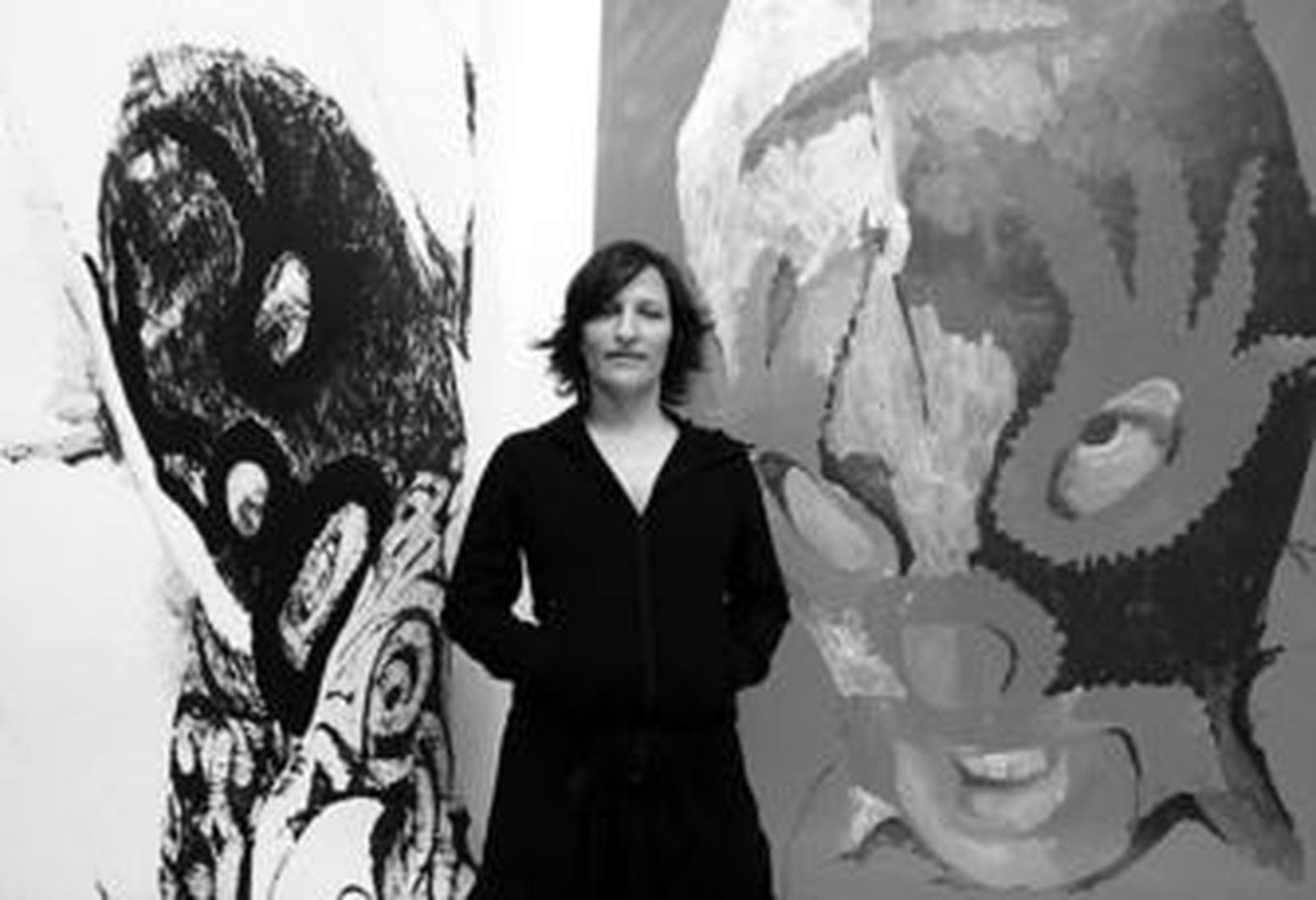 La artista Ángeles Agrela.