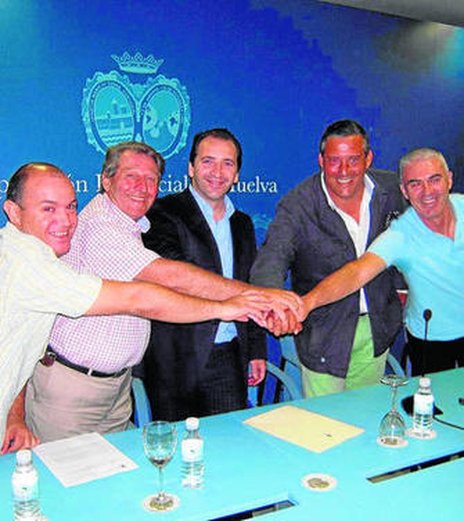 Javier Murillo, Juan Gómez,José A. Domínguez,Alejandro Berdejo y Javier Ortiz.