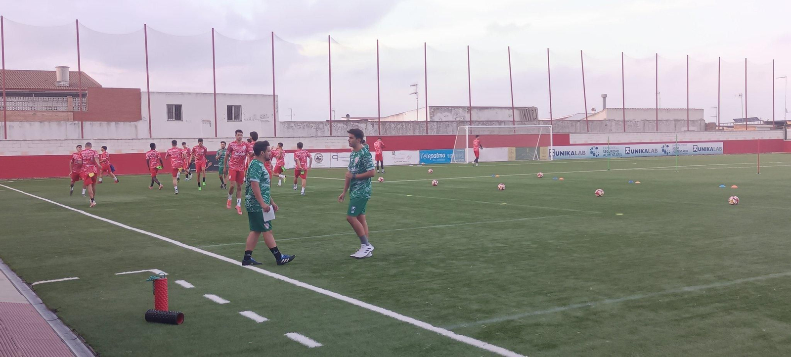 Entrenamiento de La Palma.