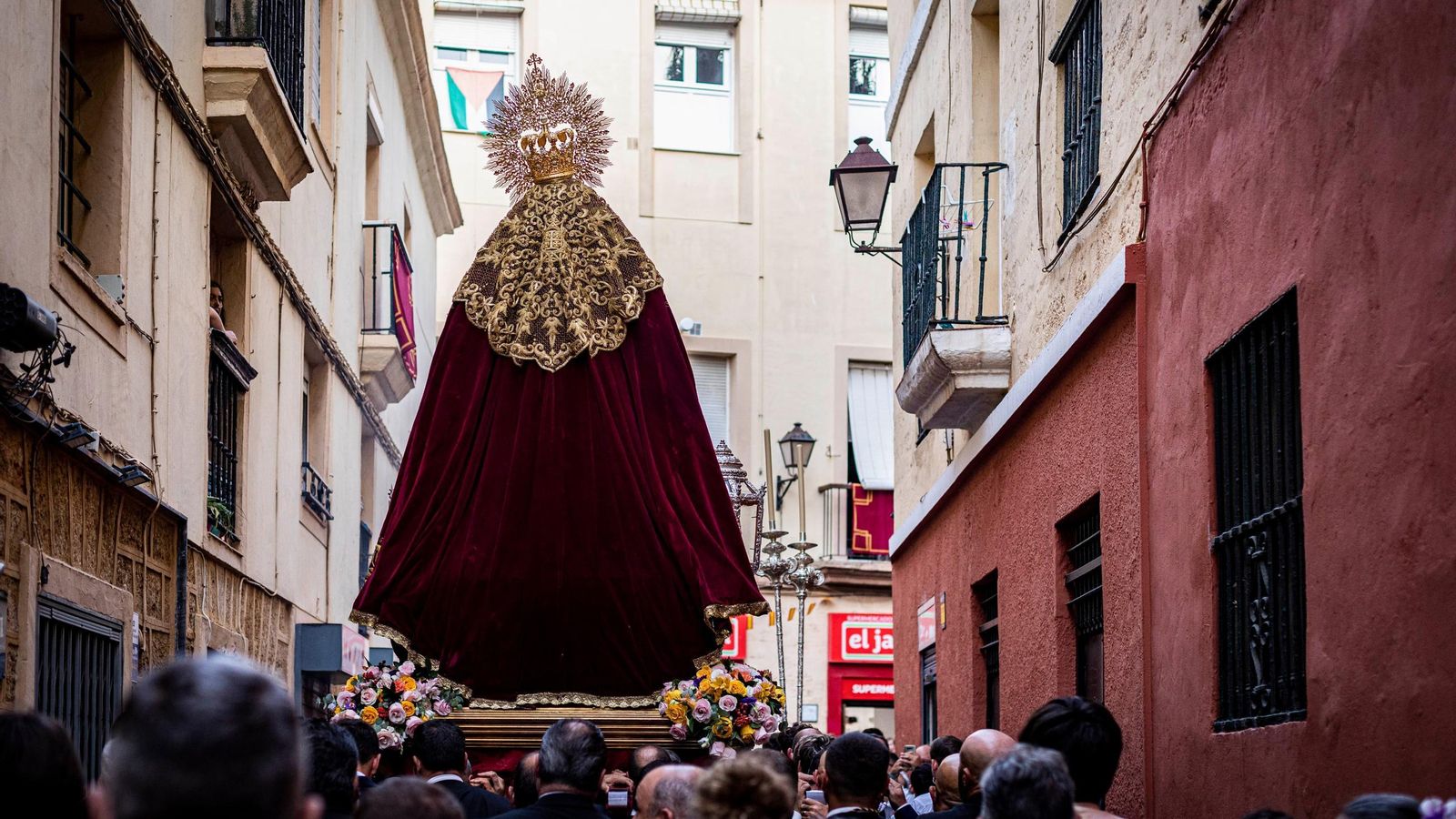 El encuentro del Señor de La Cena y la Virgen de los Dolores