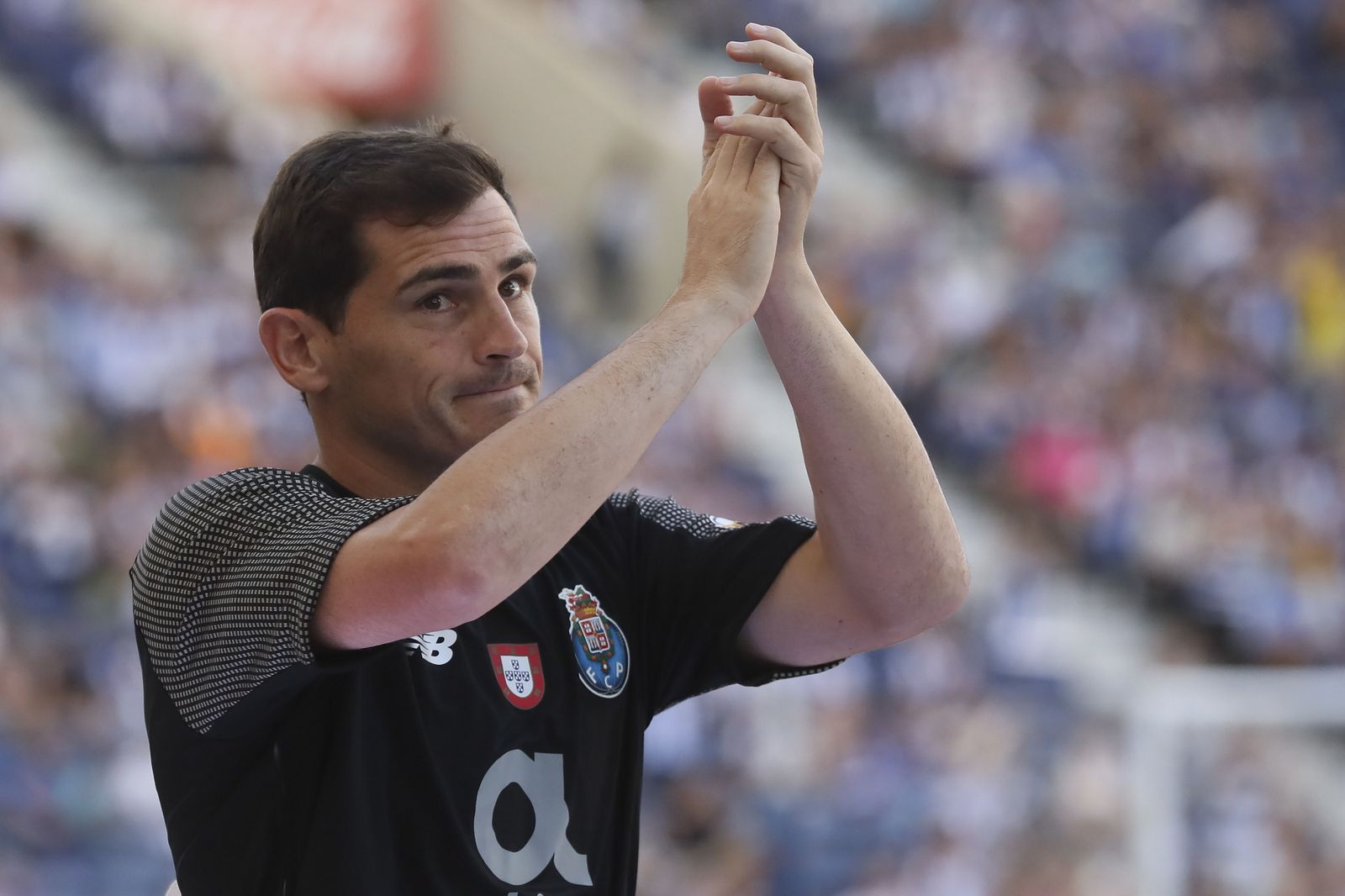 Iker Casillas, en un partido con el Oporto.