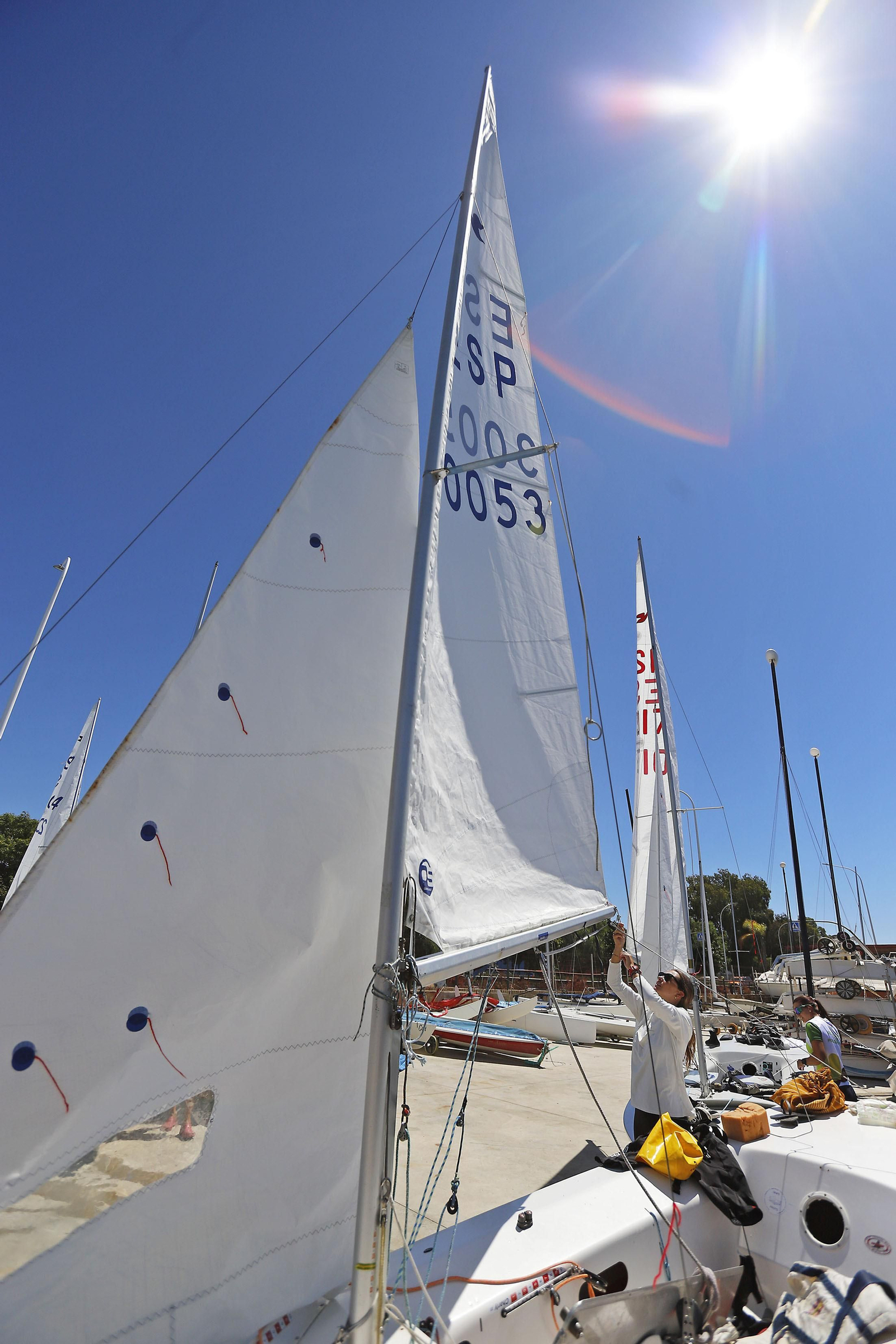Imágenes de la final de la Copa de Andalucía de Snipe en Huelva