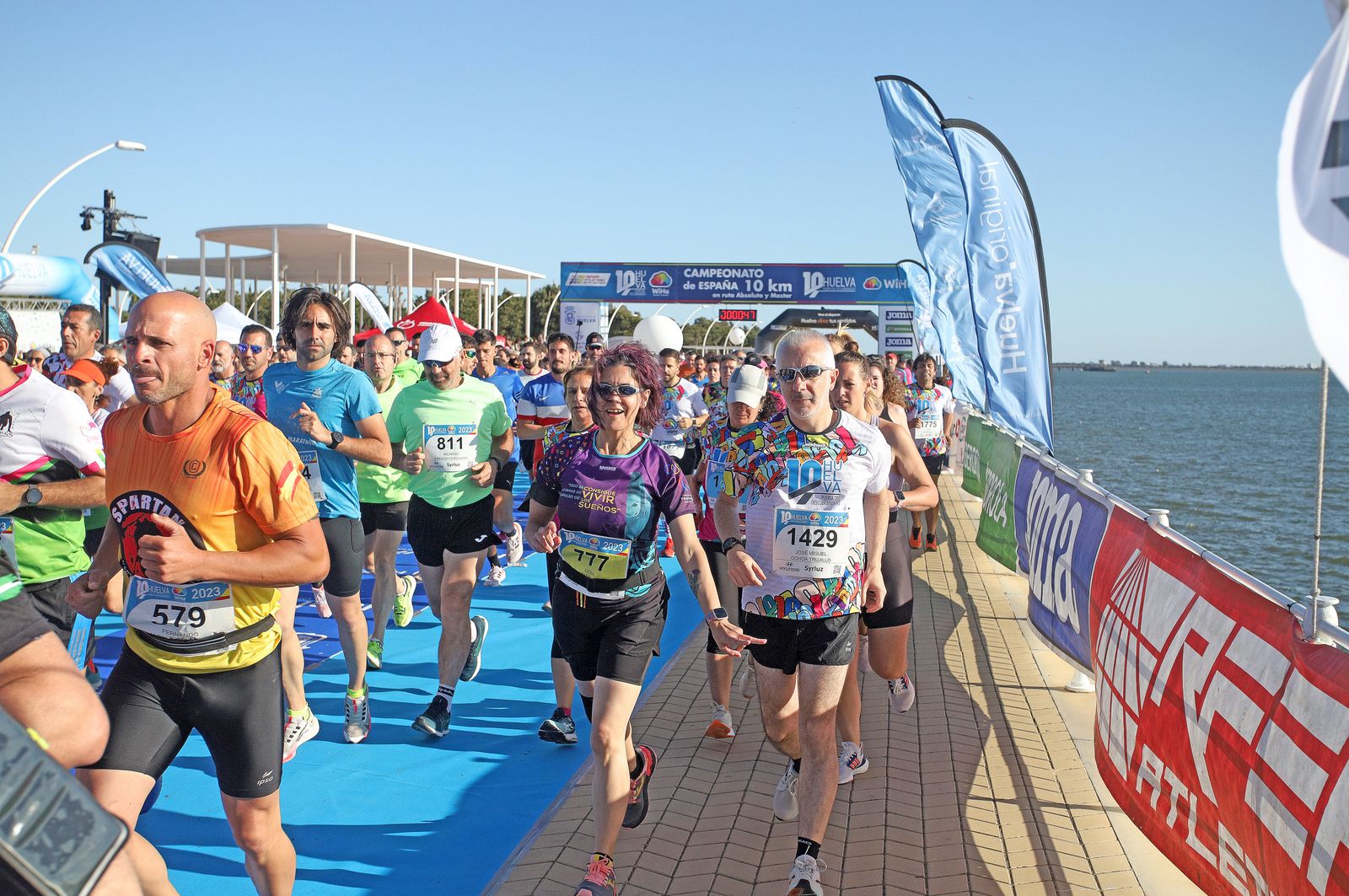 Imágenes de la 10K Puerta del Descubrimiento en Huelva