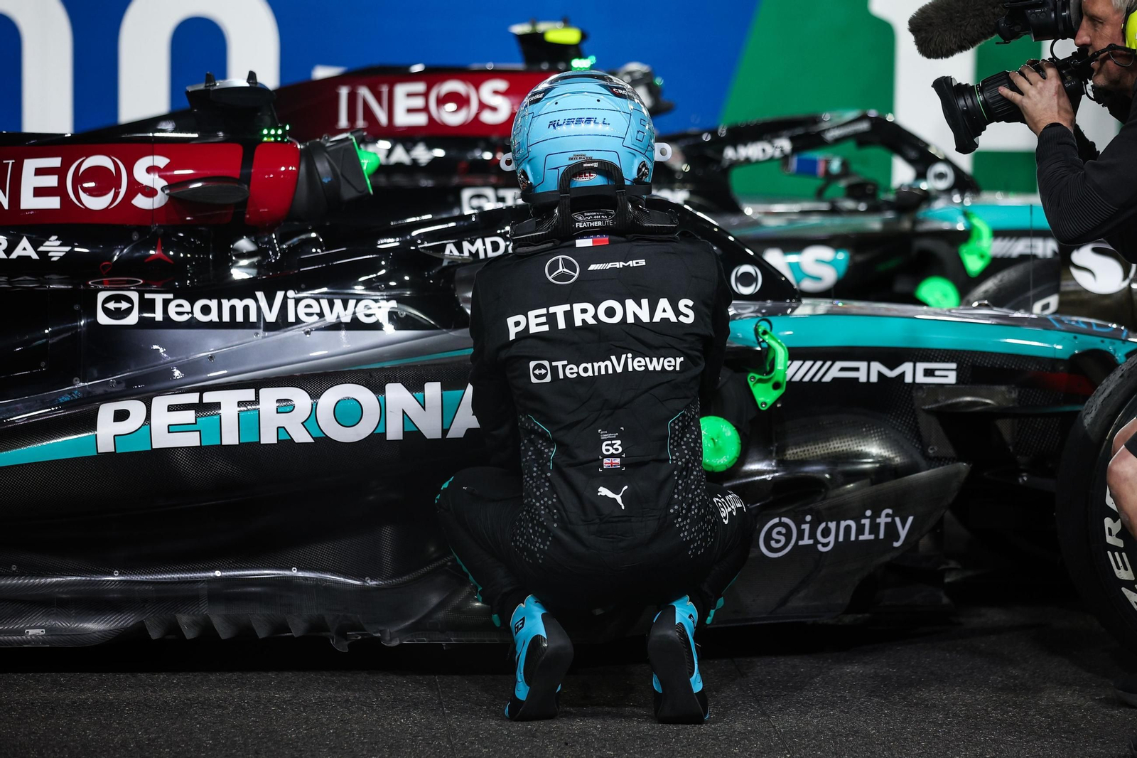 Las fotos del título mundial de Verstappen en Las Vegas