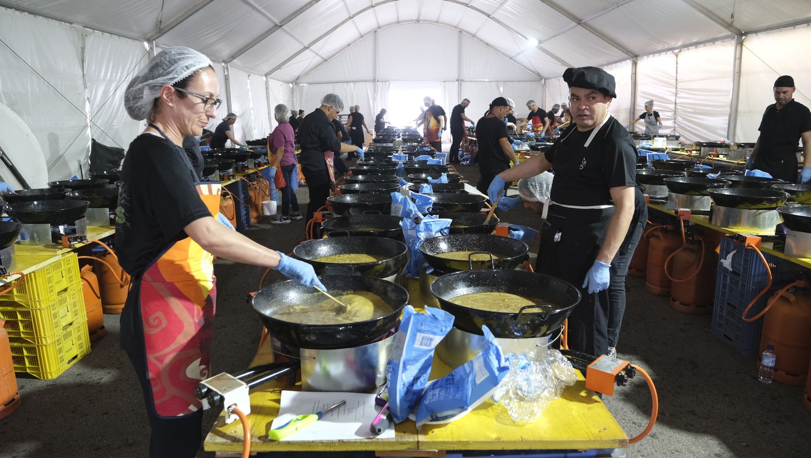 Imágenes de la comida anual de la CUCN, en Níjar