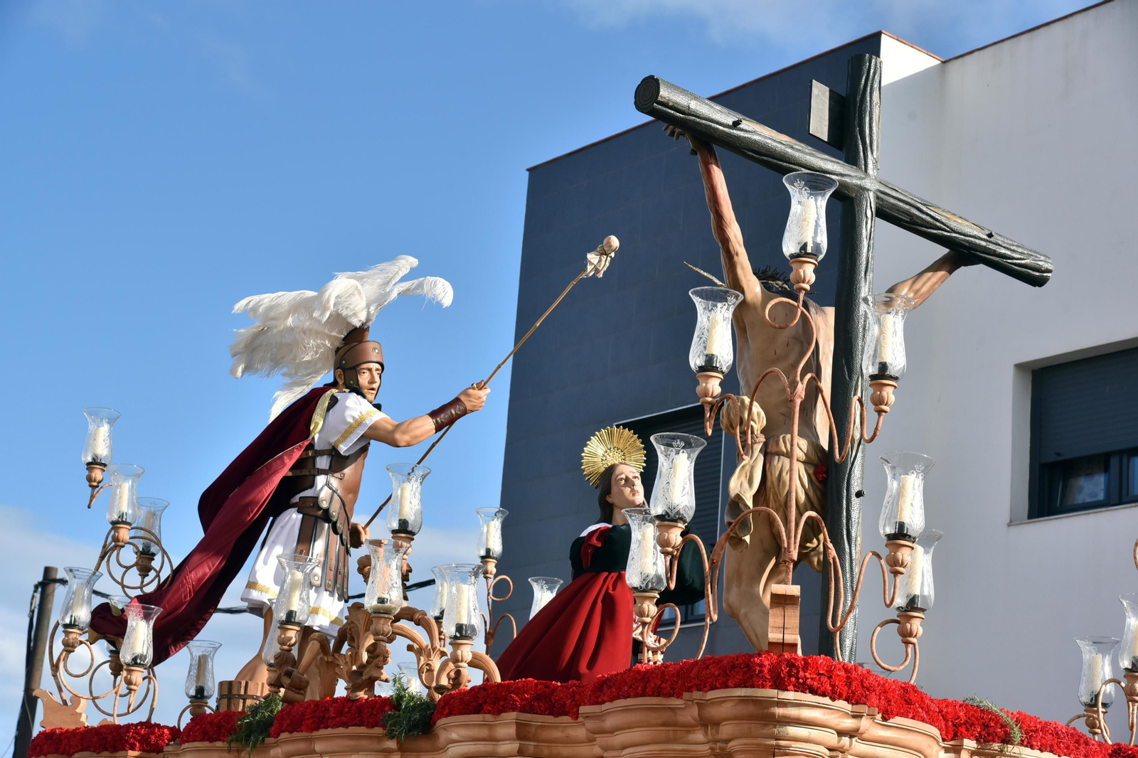 Las imágenes de la Esperanza en La Línea