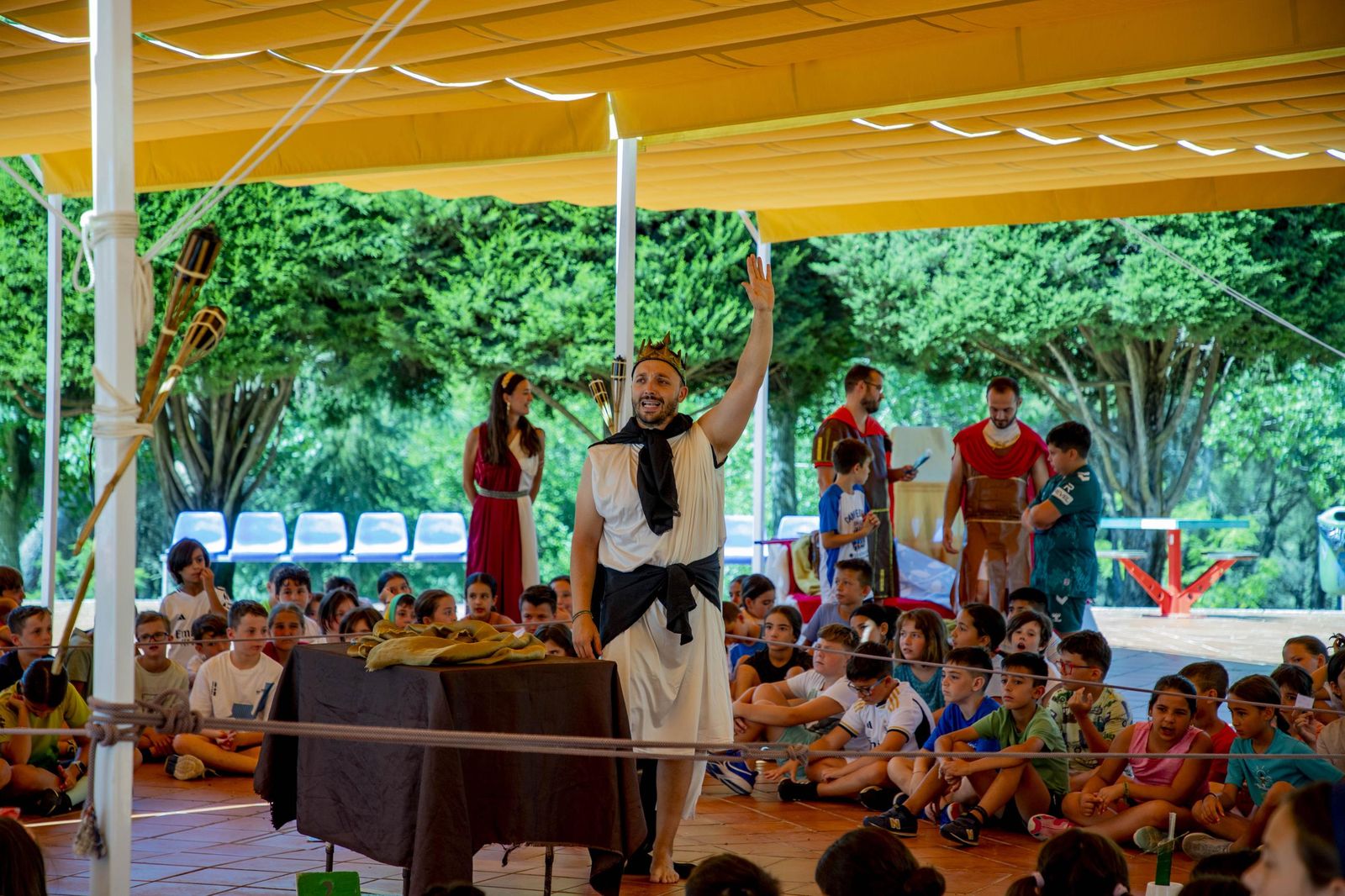 Las imágenes de un día en los Campamentos de Cerro Muriano