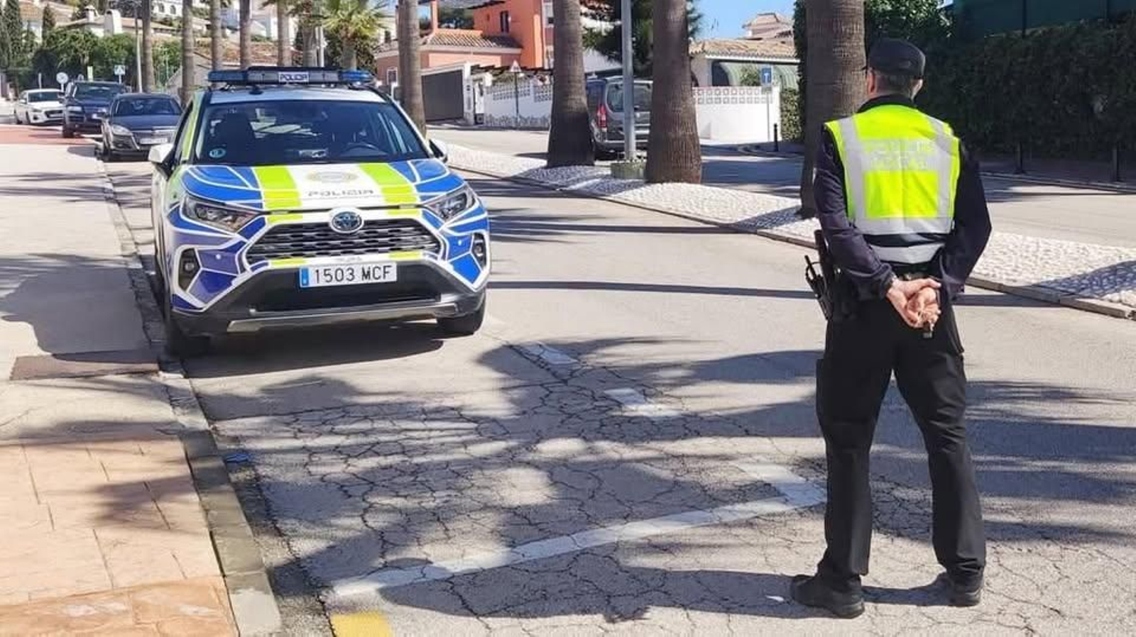Policía Local de Mijas, en una imagen reciente