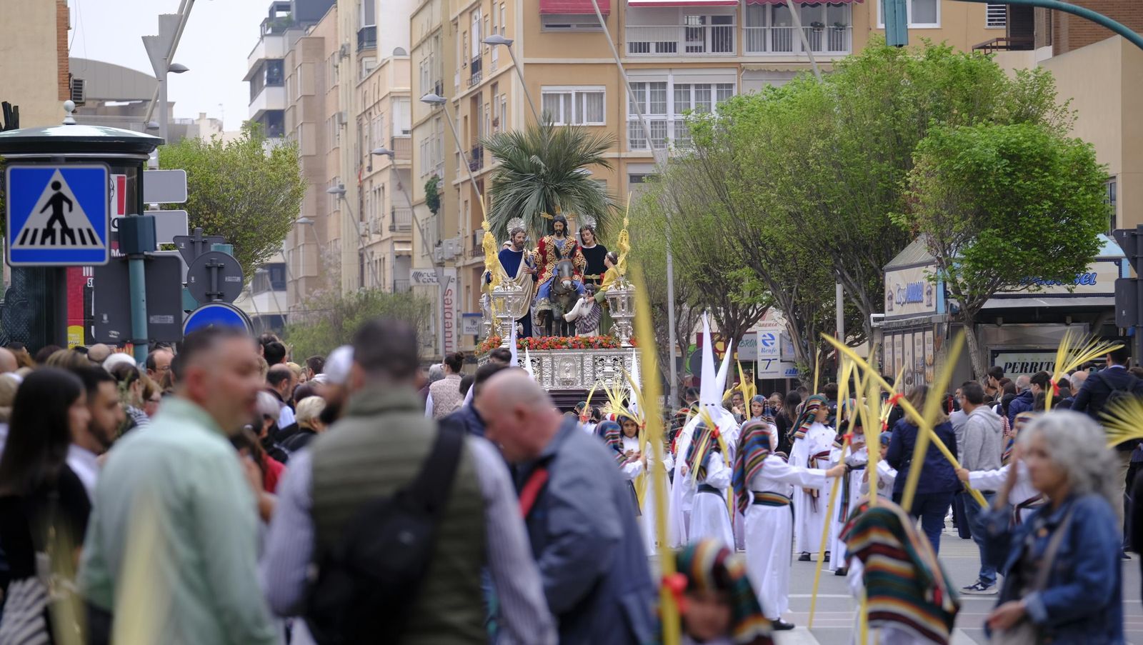La Borriquita en la Semana Santa de Almería 2025, en imágenes