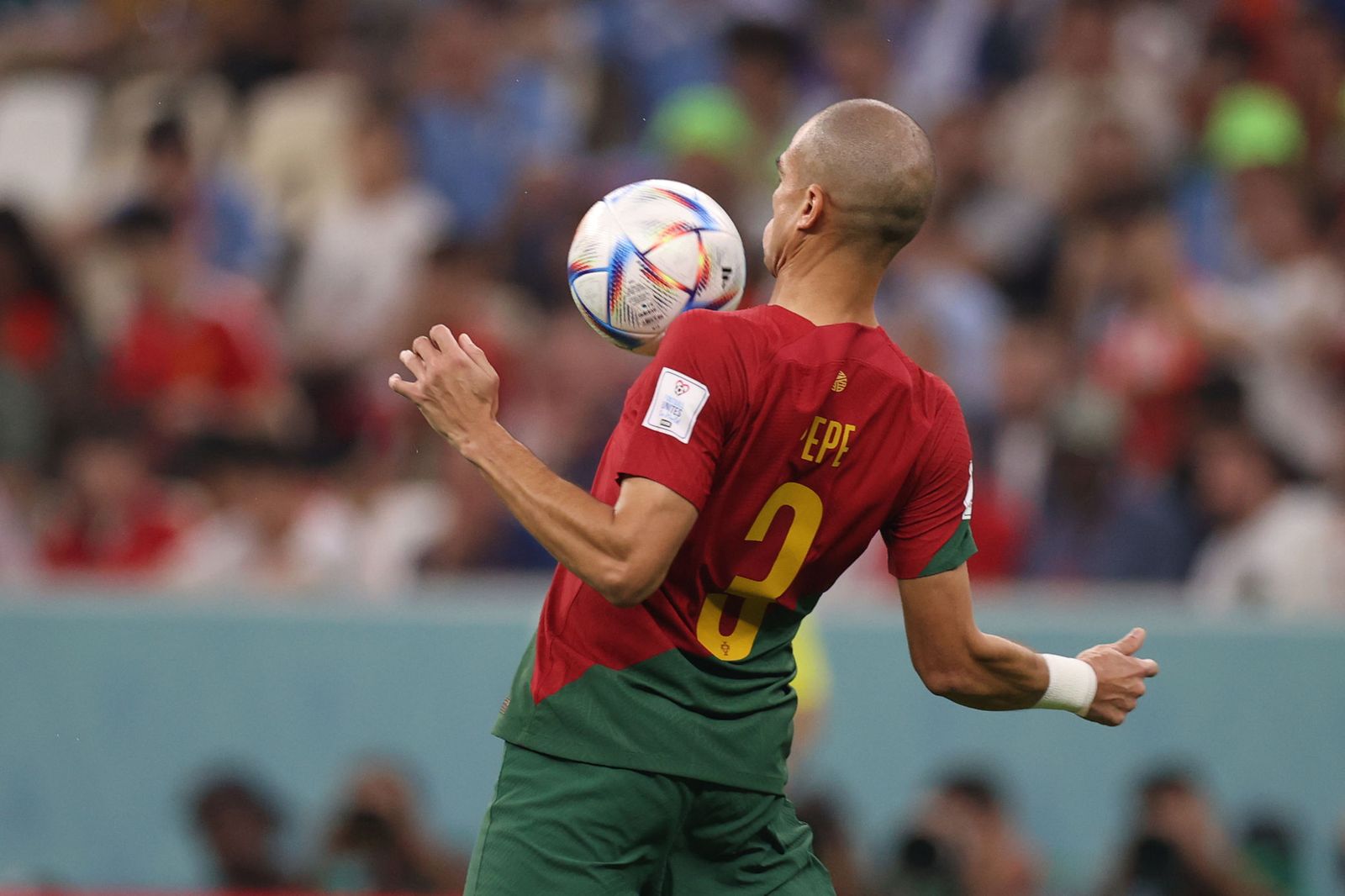 Las imágenes del Portugal - Uruguay