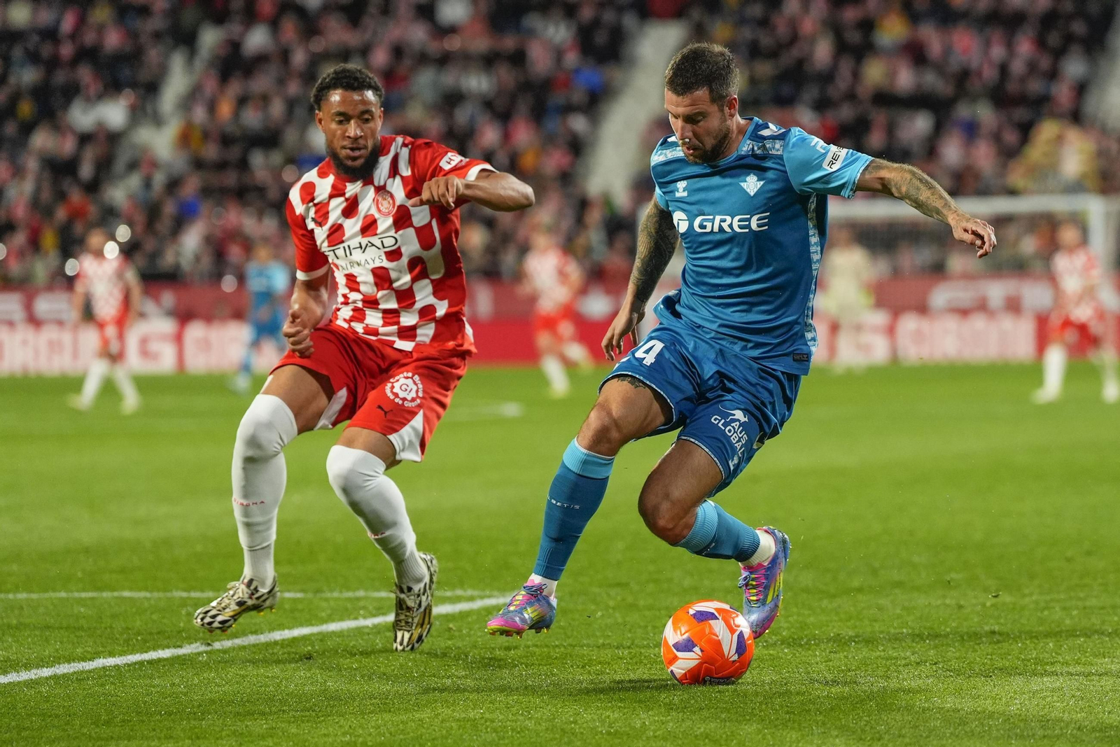 Las mejores fotos del Girona - Betis