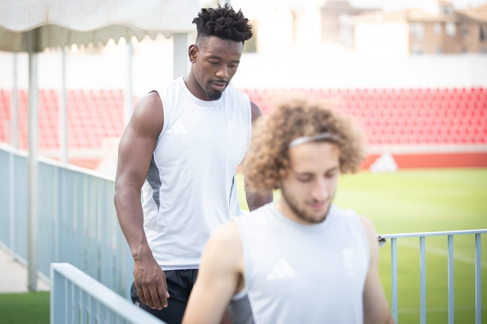Las imágenes del entrenamiento del Granada CF