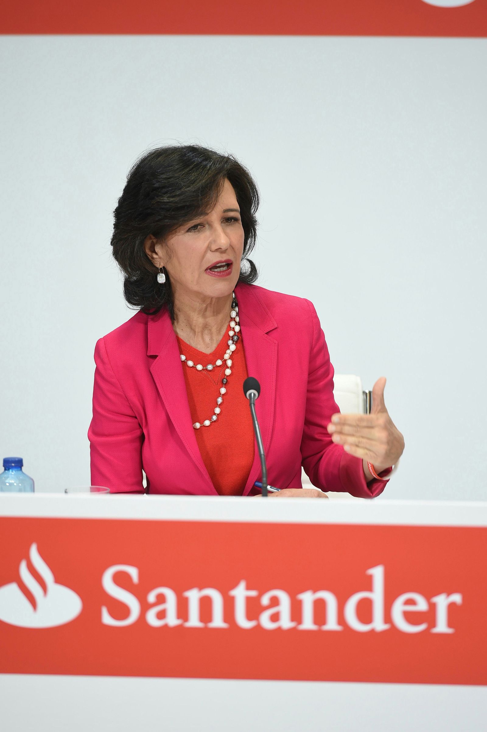 La presidenta del Banco Santander, Ana Patricia Botín.