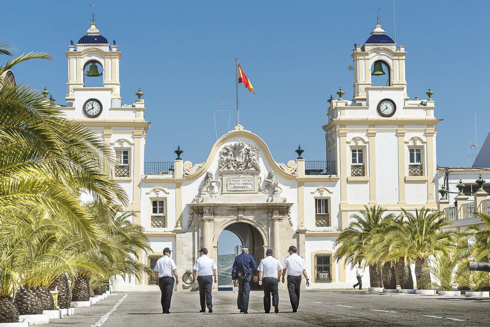 Puerta del Mar del Arsenal de La Carraca, en una imagen de archivo.