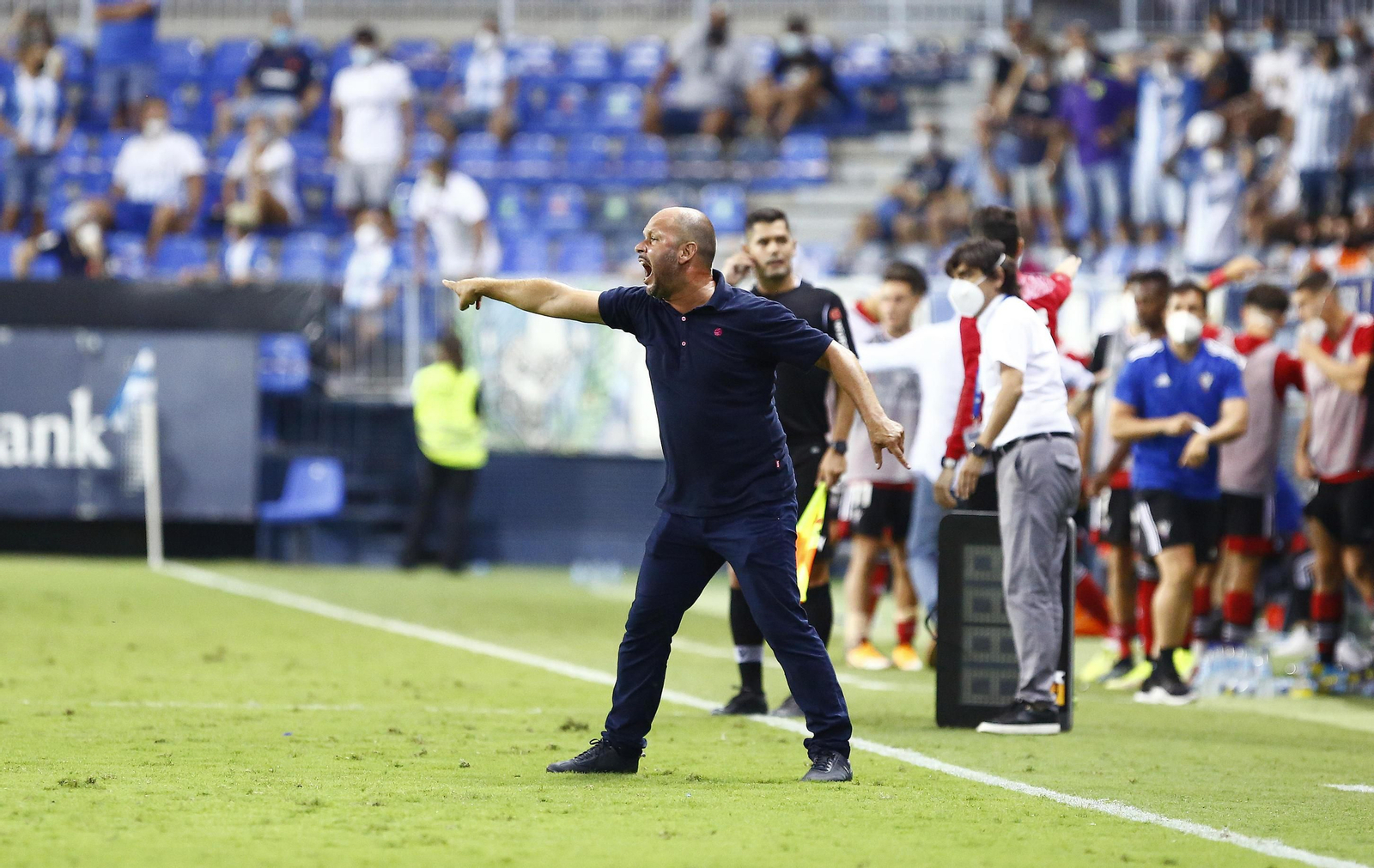 El Málaga CF-Mirandés, en fotos
