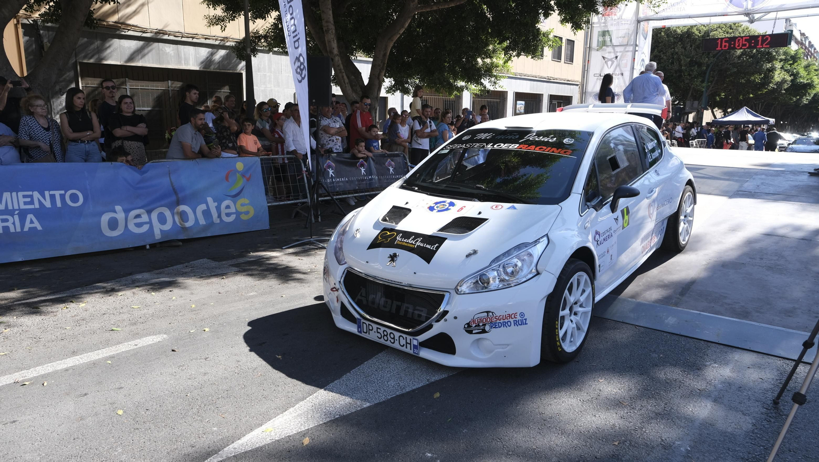 Imágenes de la salida del Rallye Costa de Almería