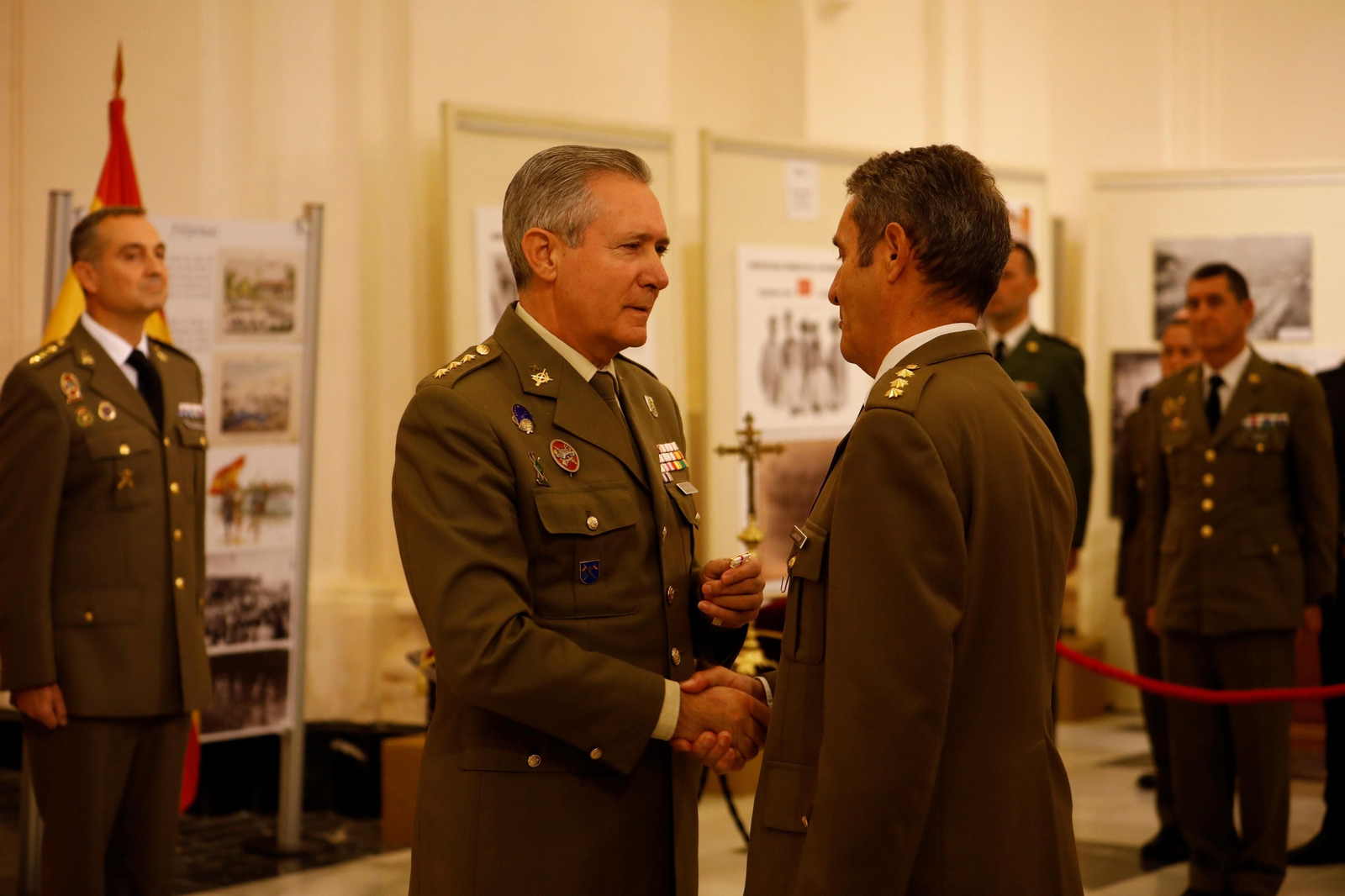 Las imágenes de la toma de posesión del nuevo subdelegado de Defensa en Córdoba, José María Ortega Olmedo