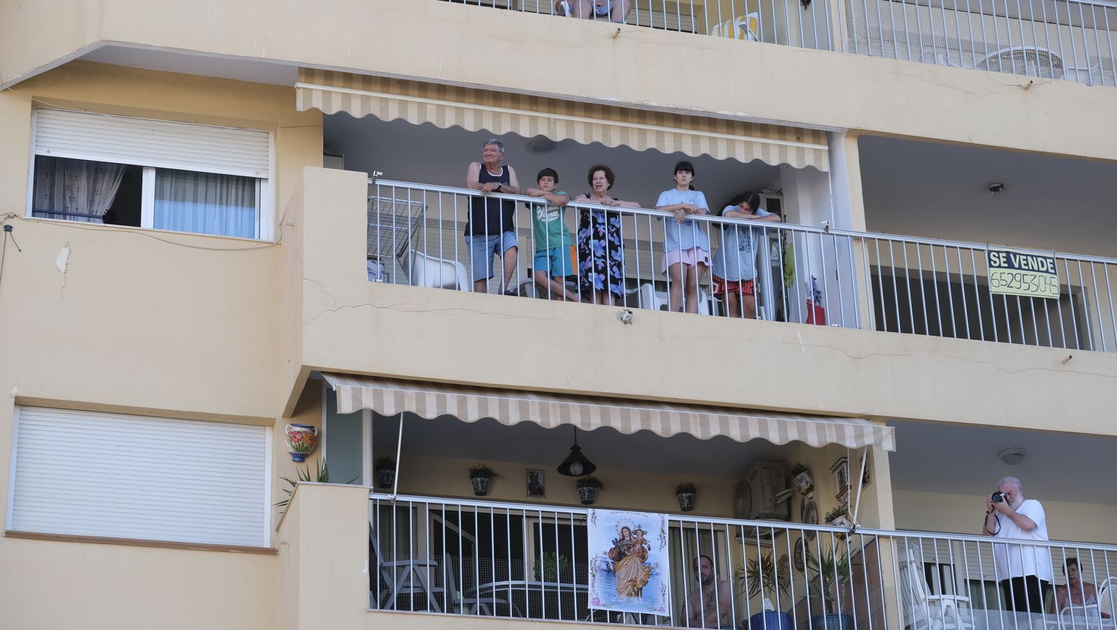 Imágenes de la procesión marinera de la Virgen del Carmen de Garrucha