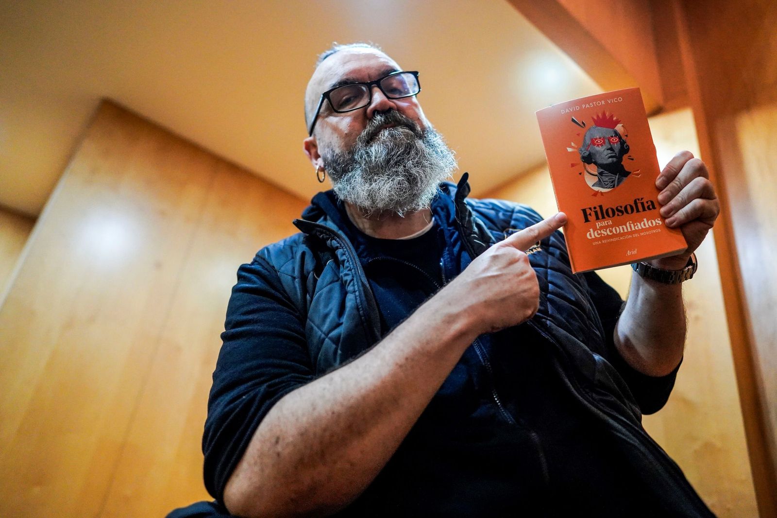 El filósofo y ensayista David Pastor Vico.