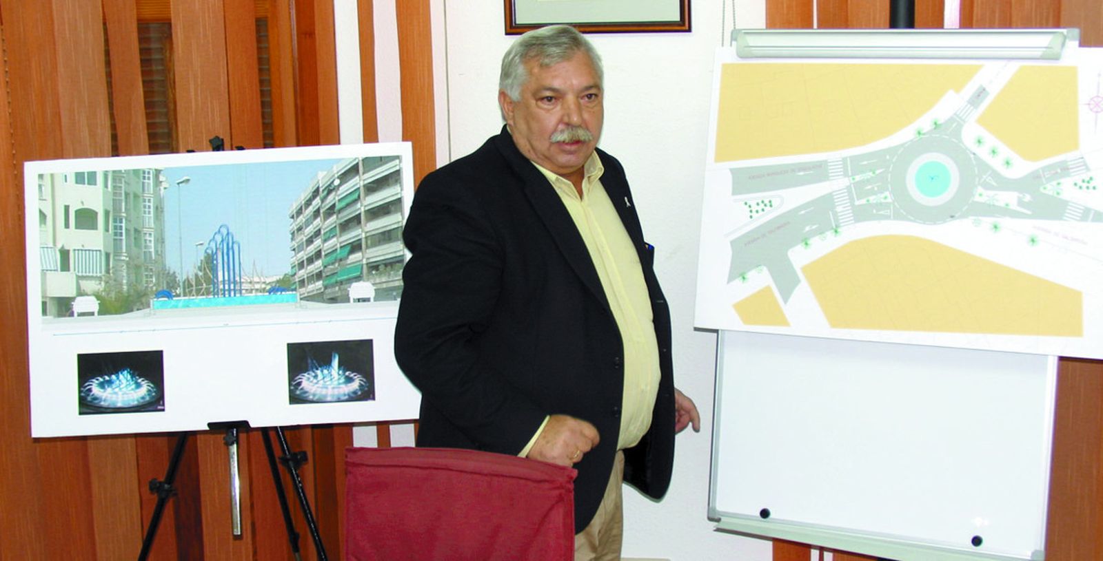 Francisco Pérez Oliveros, durante su etapa como concejal de Urbanismo de Motril