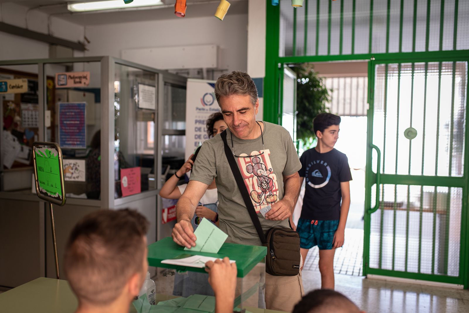 Imágenes de la jornada electoral en Huelva