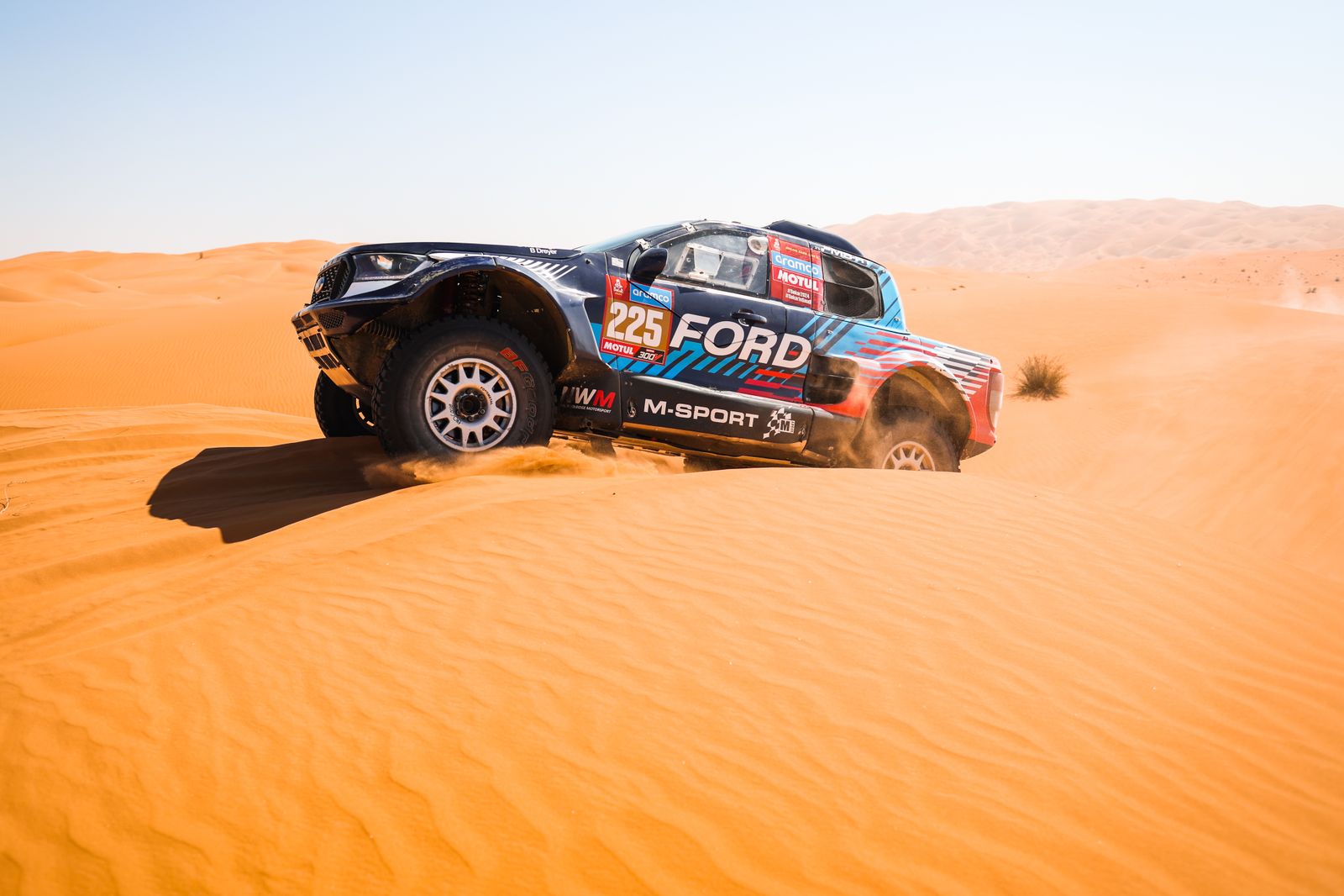 Las espectaculares imágenes del Dakar por las dunas