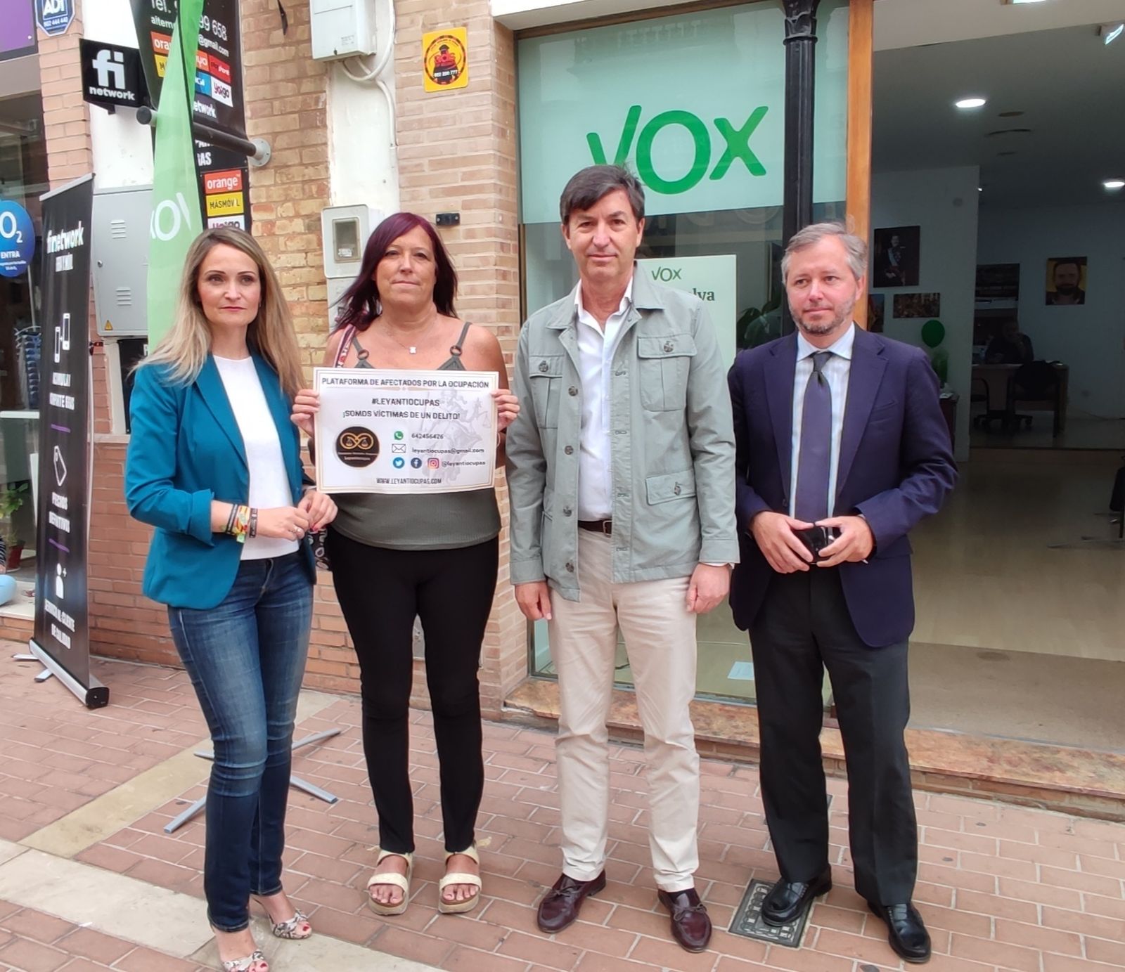 Elecciones municipales Huelva 2023: Vox se compromete a crear una oficia contra la ocupación ilegal