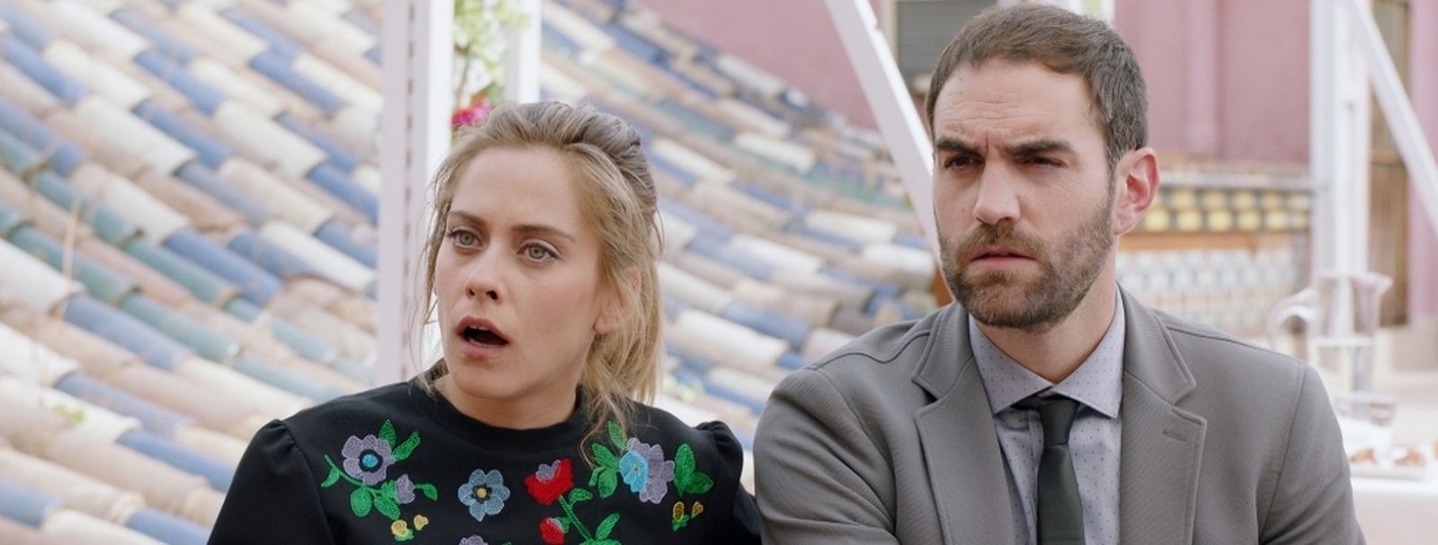 María León y Jon Plazaola en una secuencia de la serie