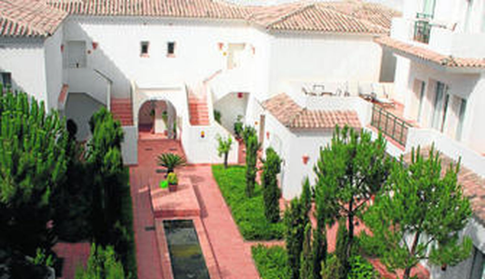 Vista interior del Fairplay Golf&Spa de Benalup, un hotel de lujo que atraviesa momentos complicados.