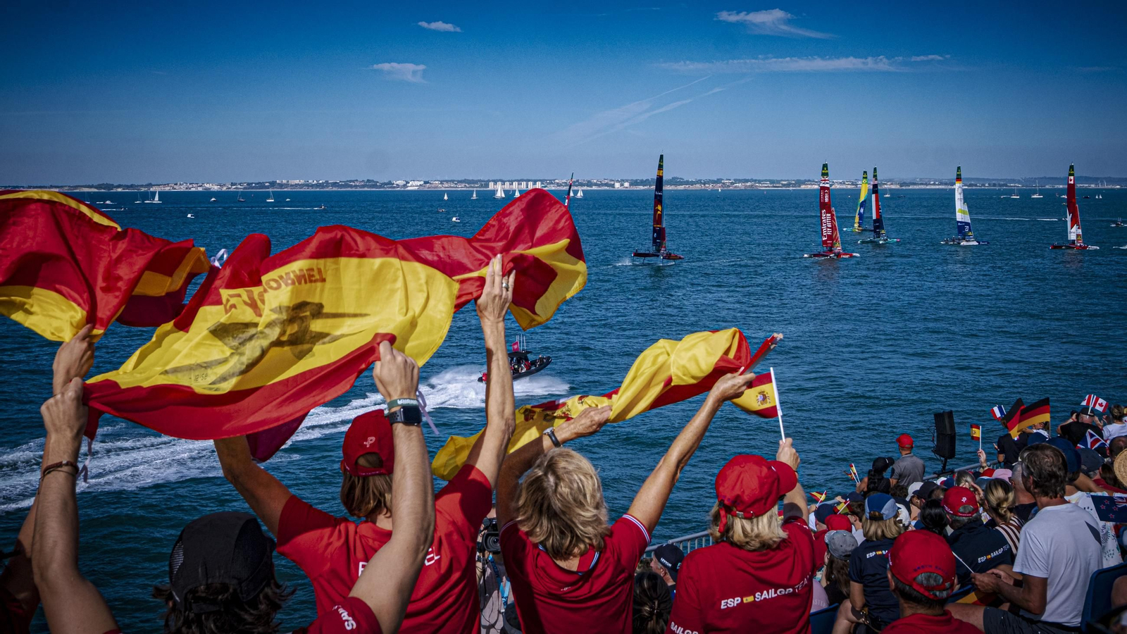 Las imágenes que dejó en Cádiz el domingo de Sail GP