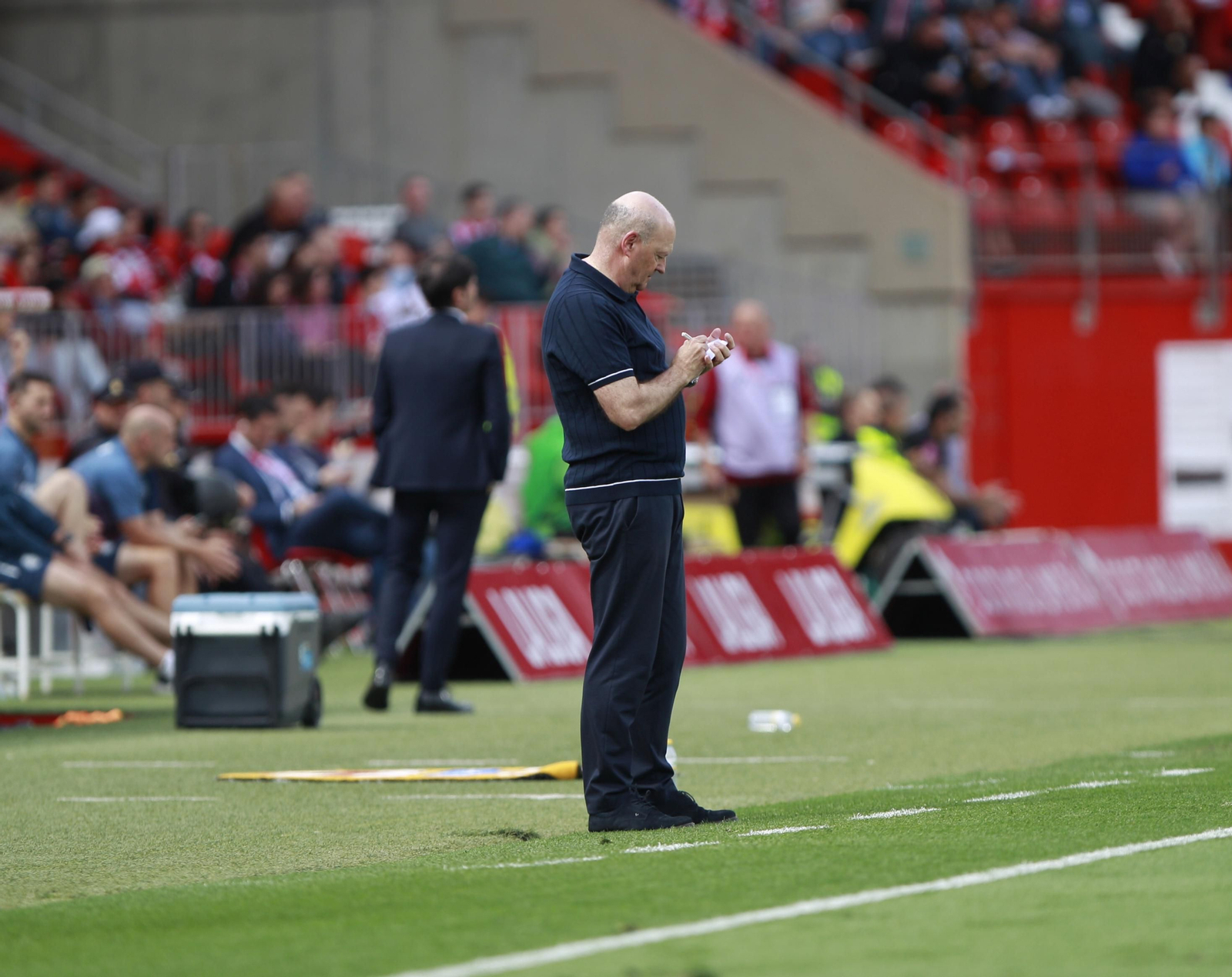 Las mejores imágenes del partido de fútbol U.D. Almería-Villarreal C.F.