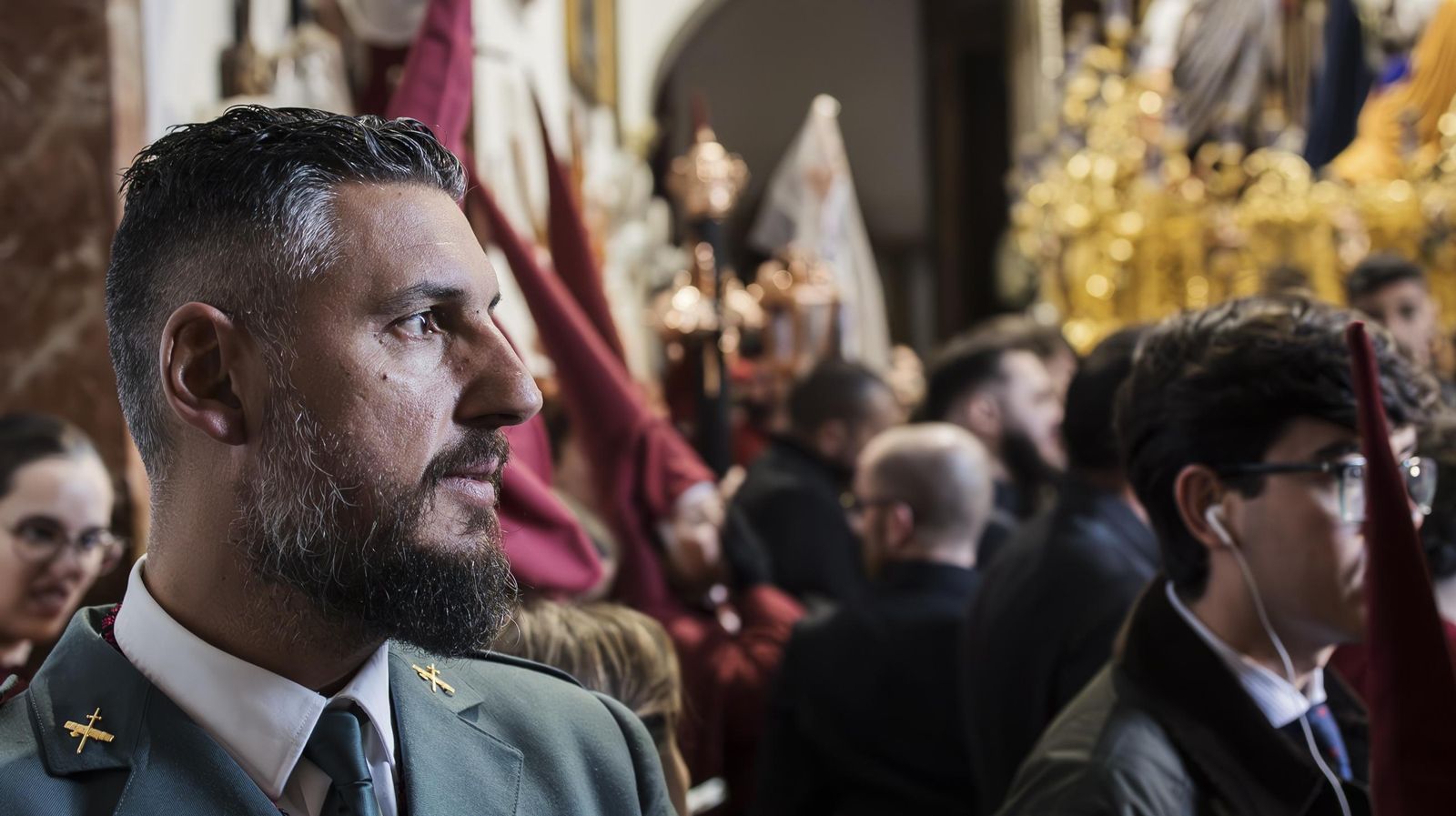 La Hermandad de la Salvación, refugiada en la Iglesia de la Victoria