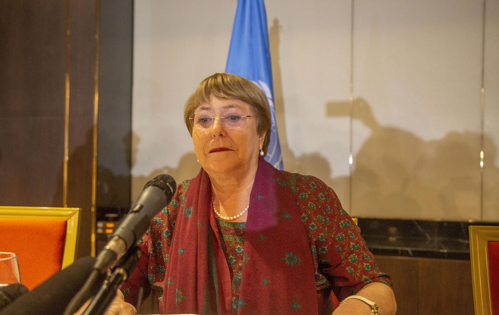 La alta comisionada de la ONU para los derechos humanos, Michelle Bachelet.