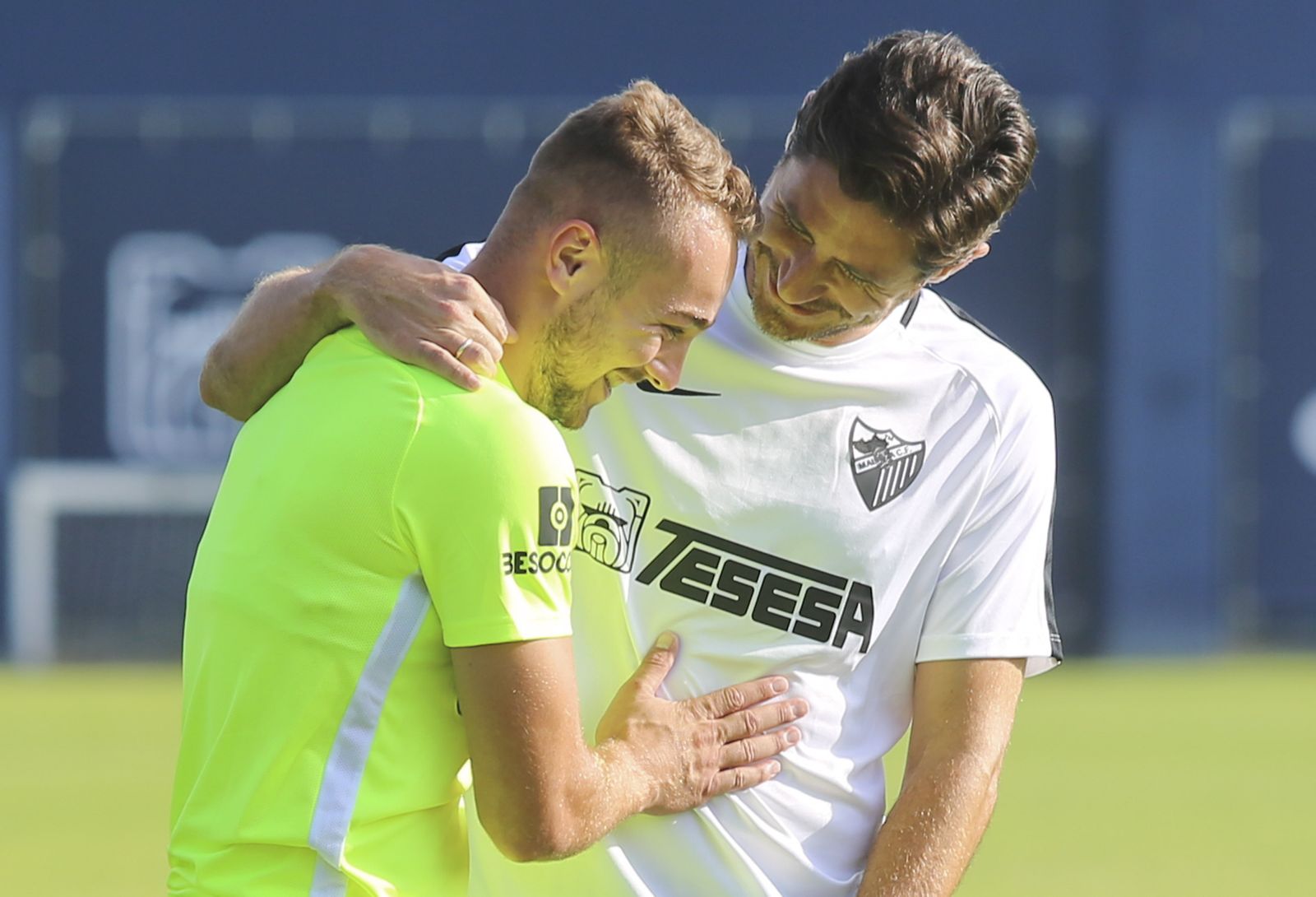 Las fotos del entrenamiento del Málaga en el Anexo de La Rosaleda