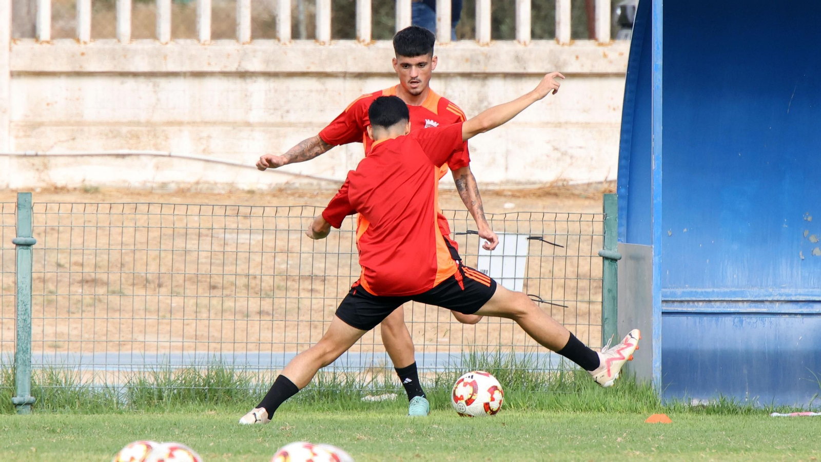 Imágenes del entrenamiento del Xerez CD en el 'Pepe Ravelo' de Chapín