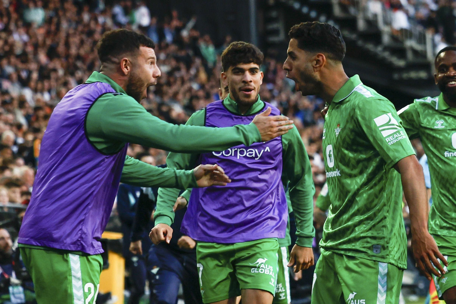 Las fotos del Valencia - Betis