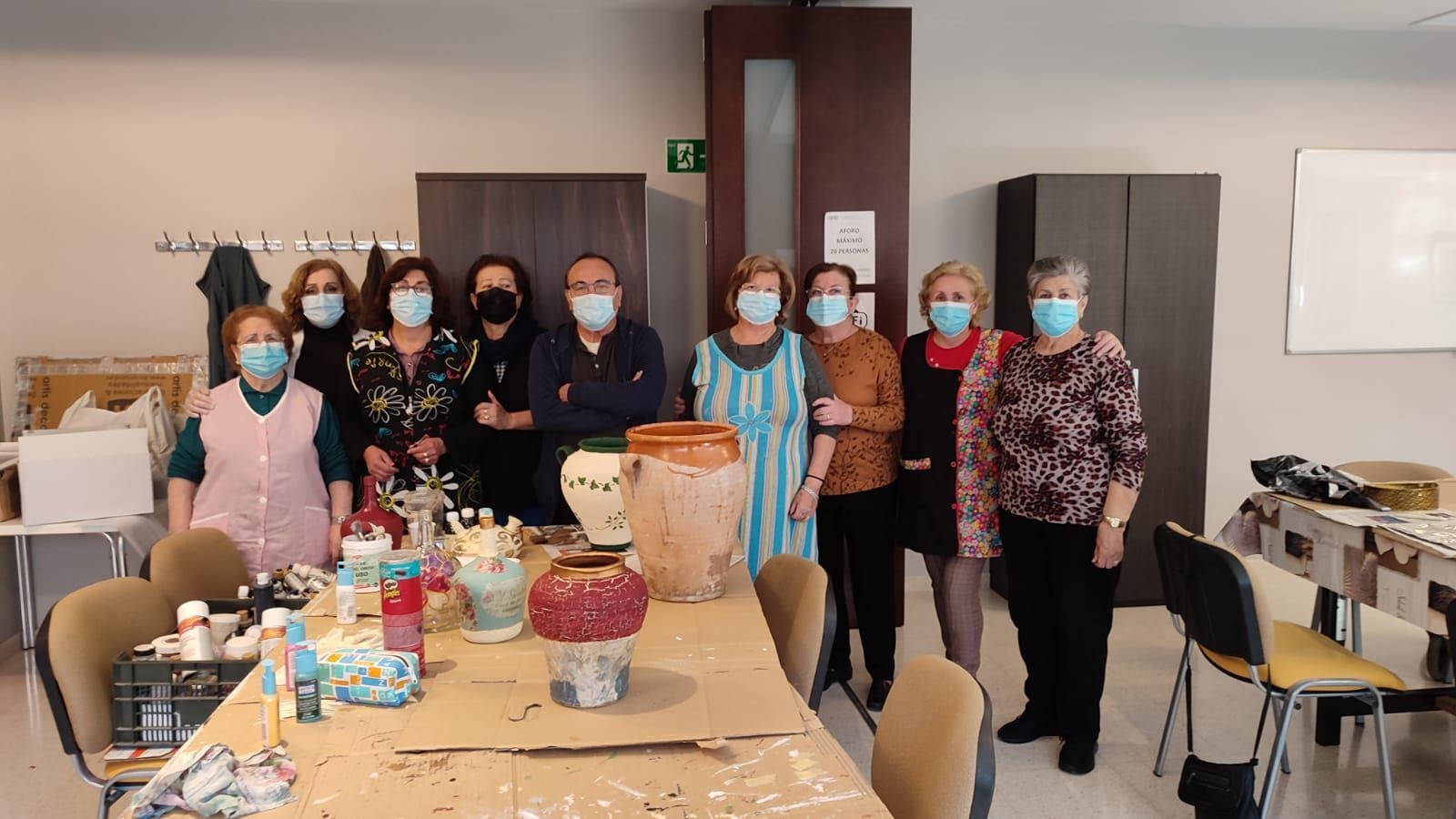 Participantes en el taller.