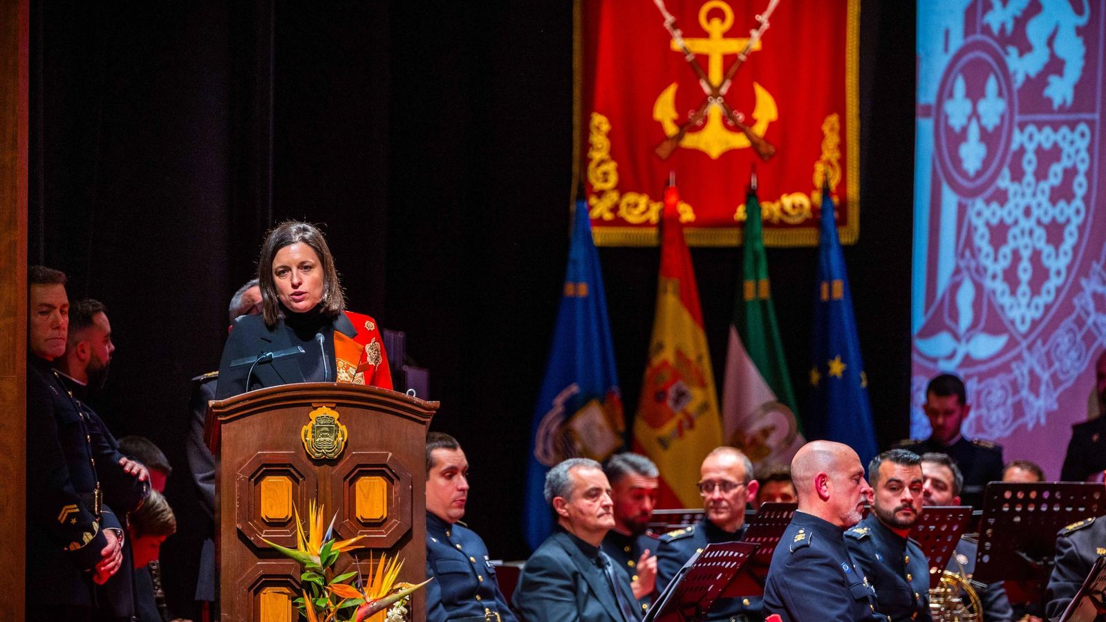 Homenaje al Rey en forma de concierto: la banda de Tercio Sur conmemora el X aniversario del reinado de Felipe VI Homenaje al Rey en forma de concierto: la banda de Tercio Sur conmemora el X aniversario del reinado de Felipe VI