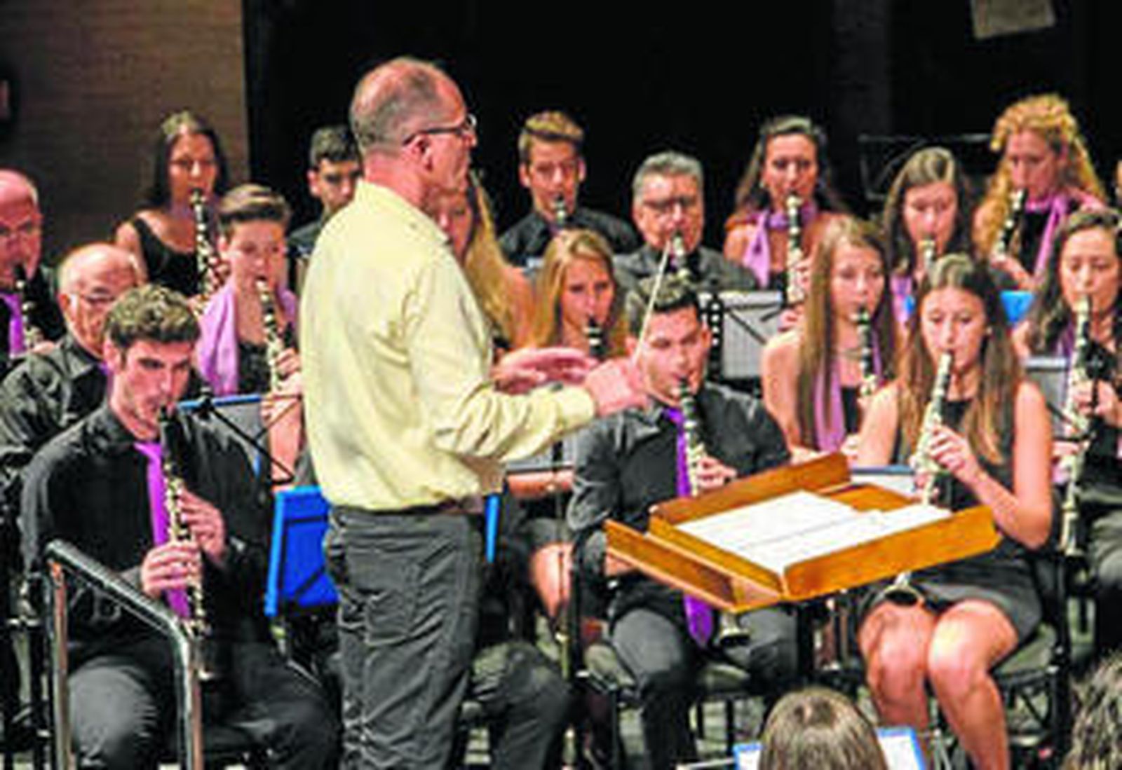 Agrupación Musical San Indalecio con Antonio Martínez.