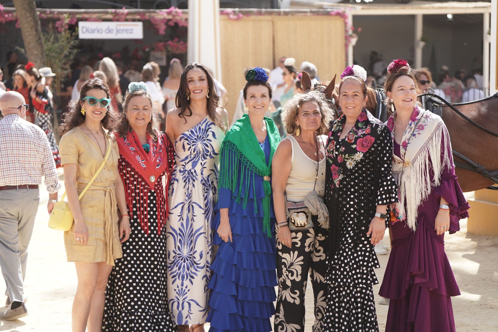Búscate en las fotos  del jueves en la Feria de Jerez
