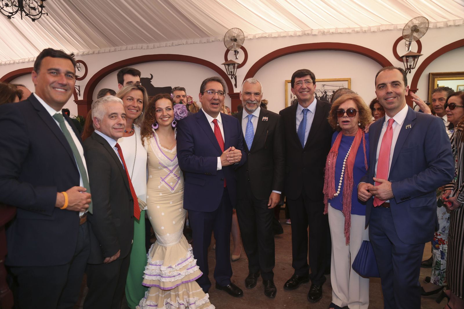 Carlos Hernández White, José Antonio Funes, Isabel Albás, Marta Escriván, Antonio Pulido, Stefano Sannino,Juan Marín, Amparo Rubiales y Javier Millán.
