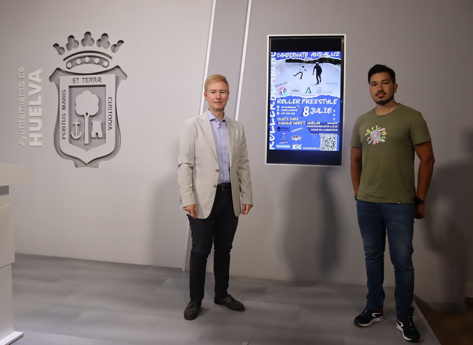 Presentación del Campeonato de Andalucía del Roller Free Style.