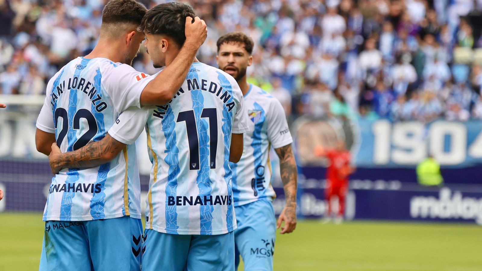 El Málaga CF - Eibar, en fotos