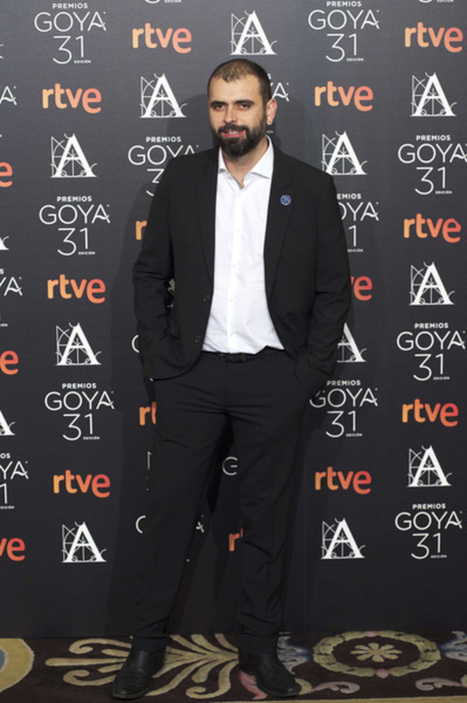 Alexis Morante, en los Goya.