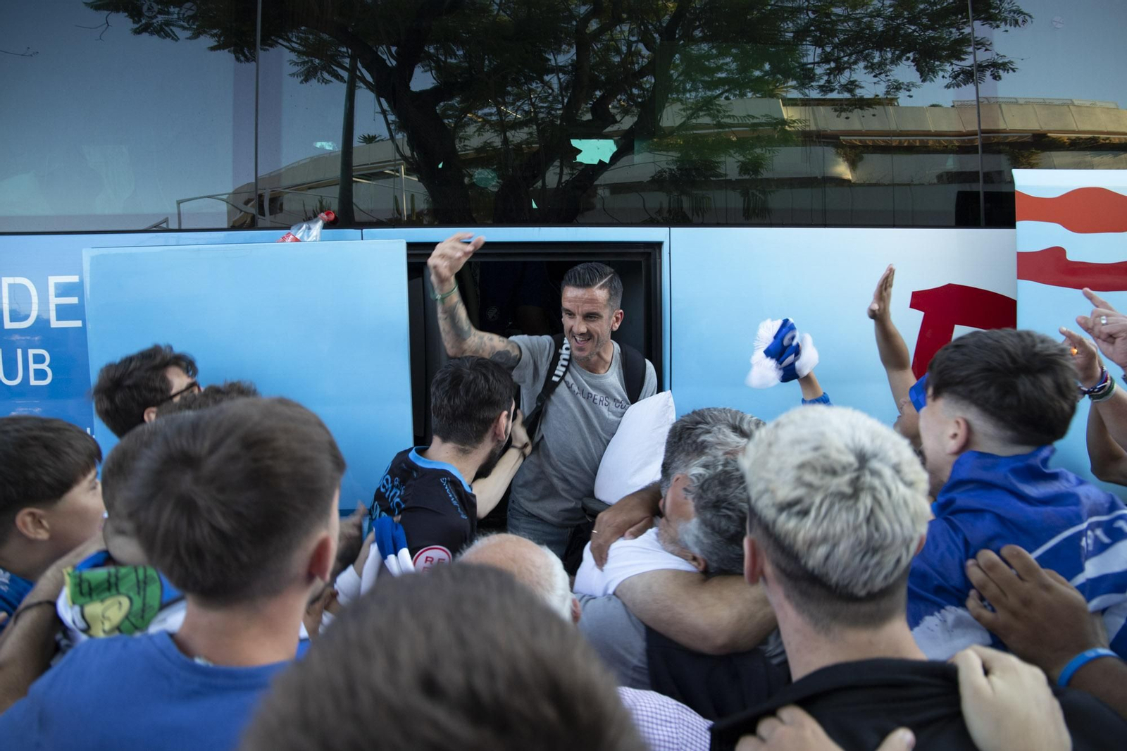 Así ha recibido la afición del Xerez DFC al equipo tras el ascenso