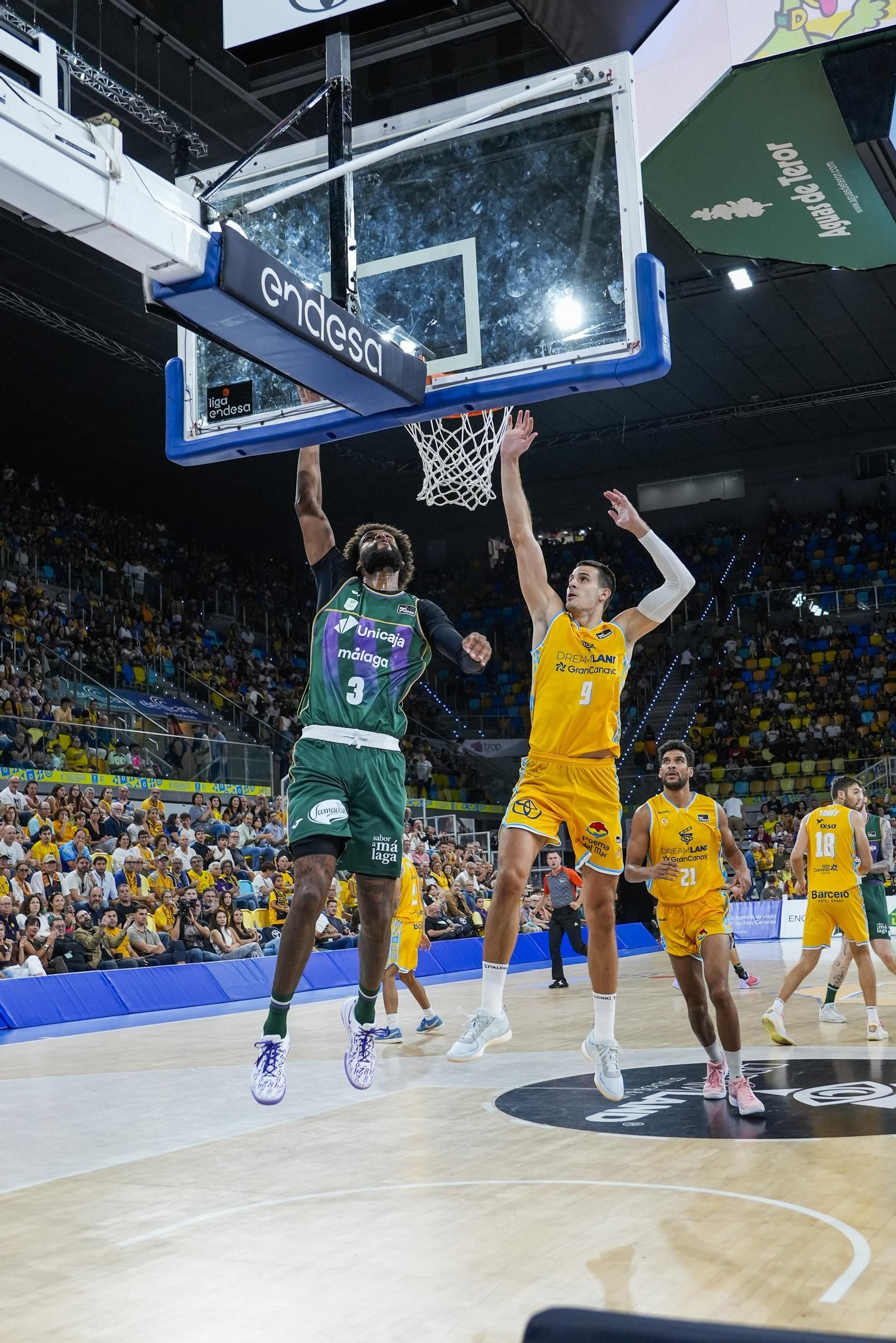El Gran Canaria-Unicaja, en fotos