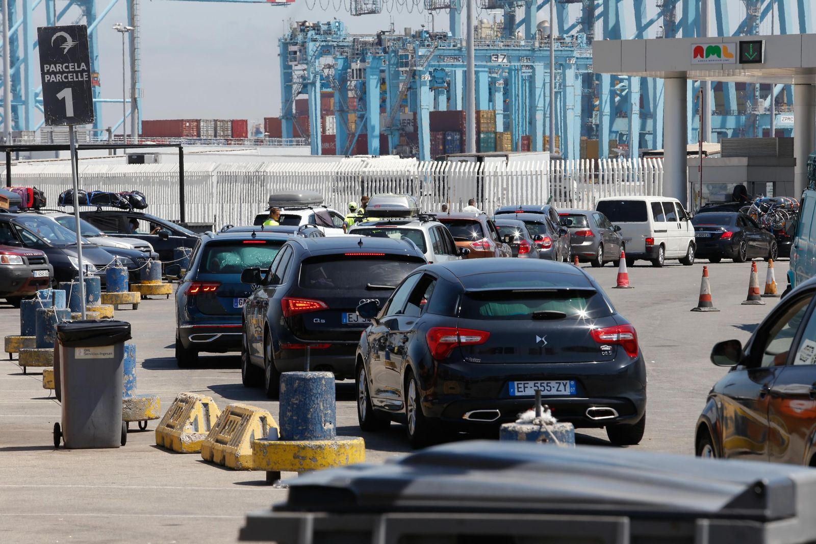 El intenso sábado en la Operación Paso del Estrecho en Algeciras, en imágenes